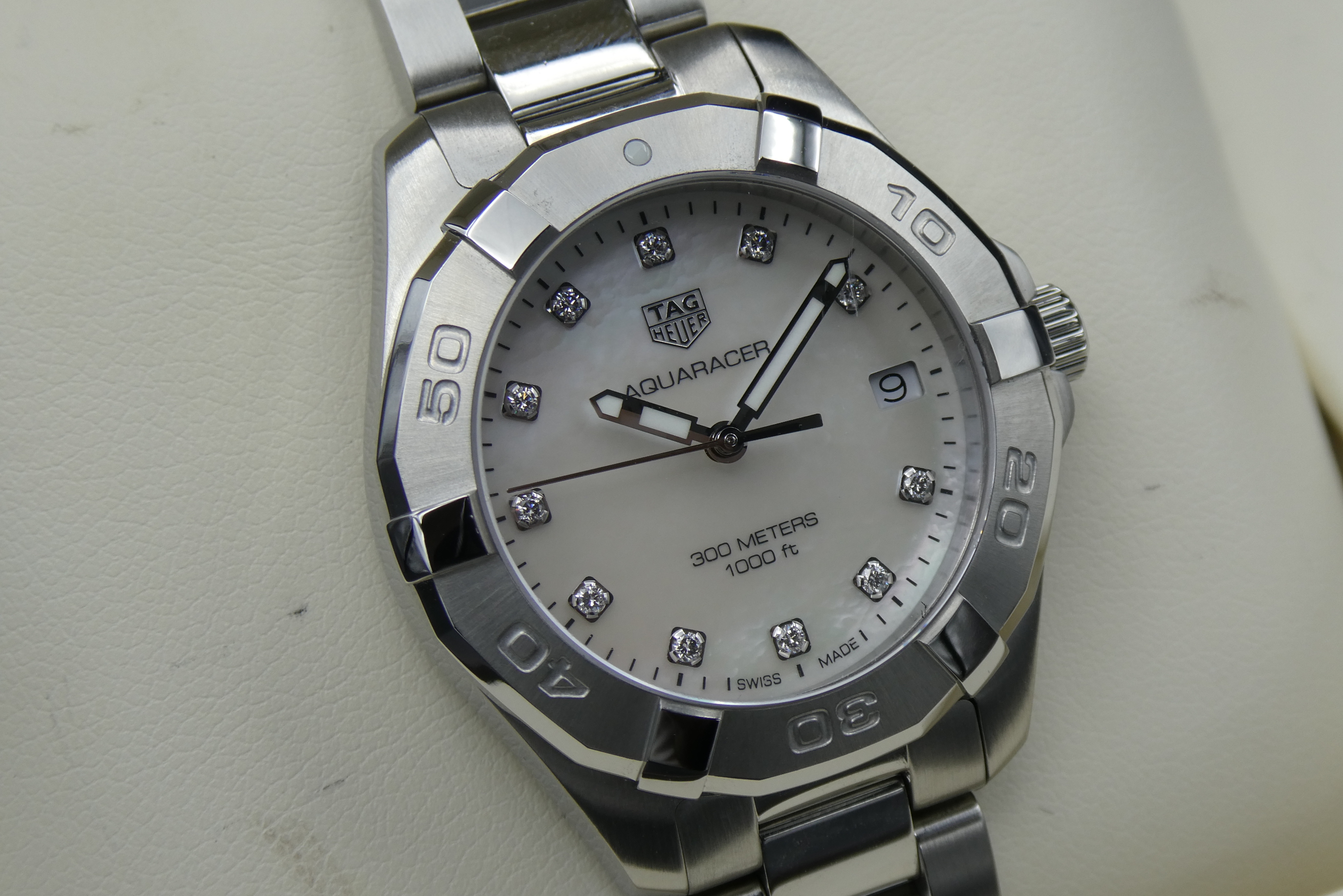 Tag Heuer Aquaracer Ladies MOP diamond – WBD1314