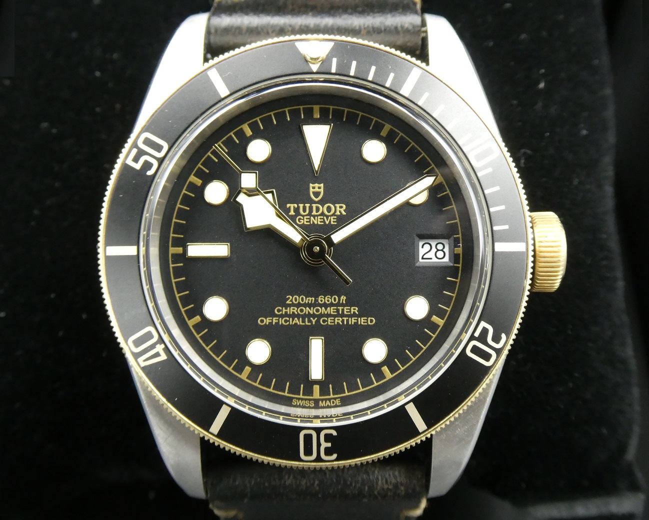 Tudor Black Bay Heritage Steel & Gold M79733N Automatic Chronometer