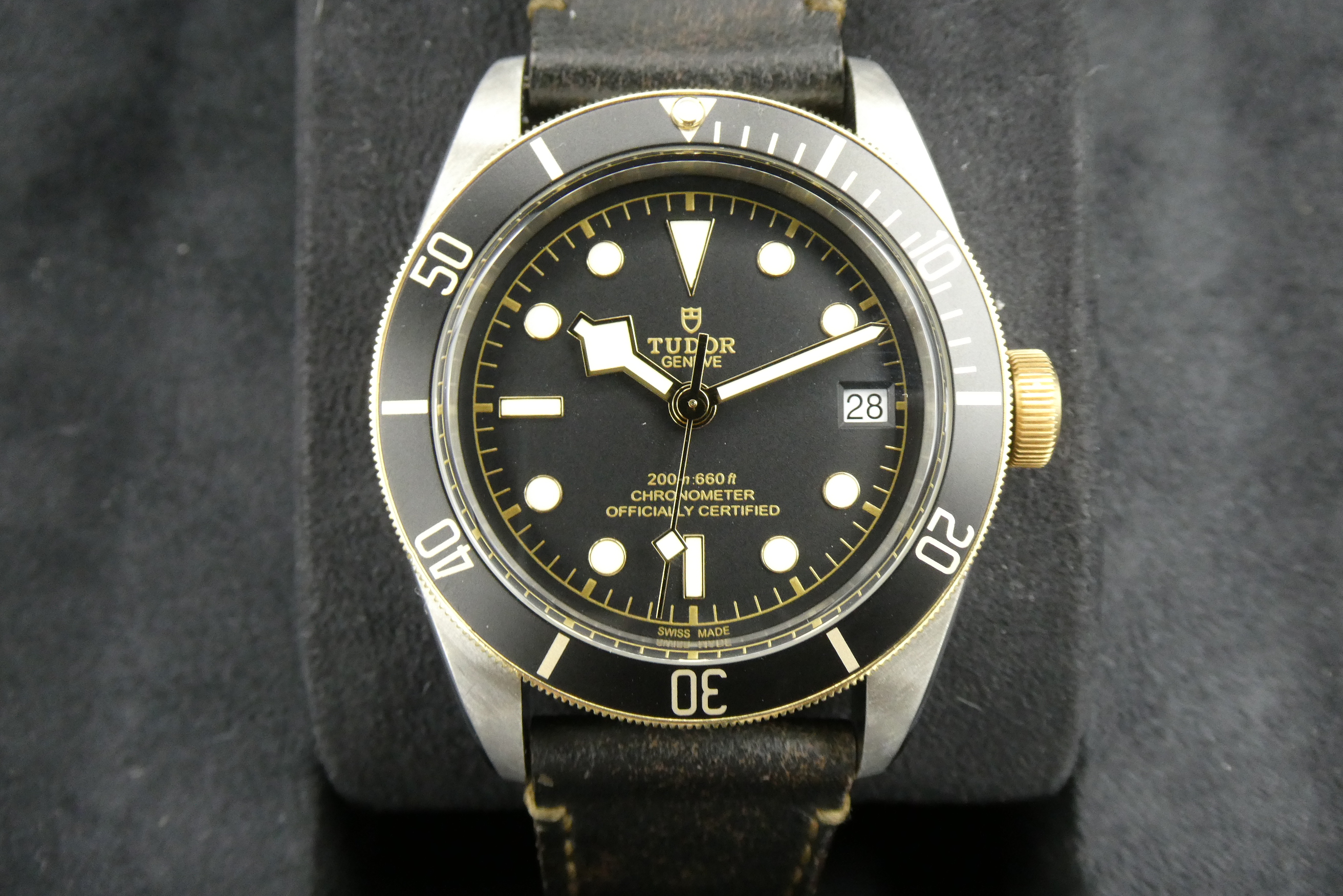 x SOLD x Tudor Black Bay Heritage Steel & Gold M79733N Chronometer - Image 3