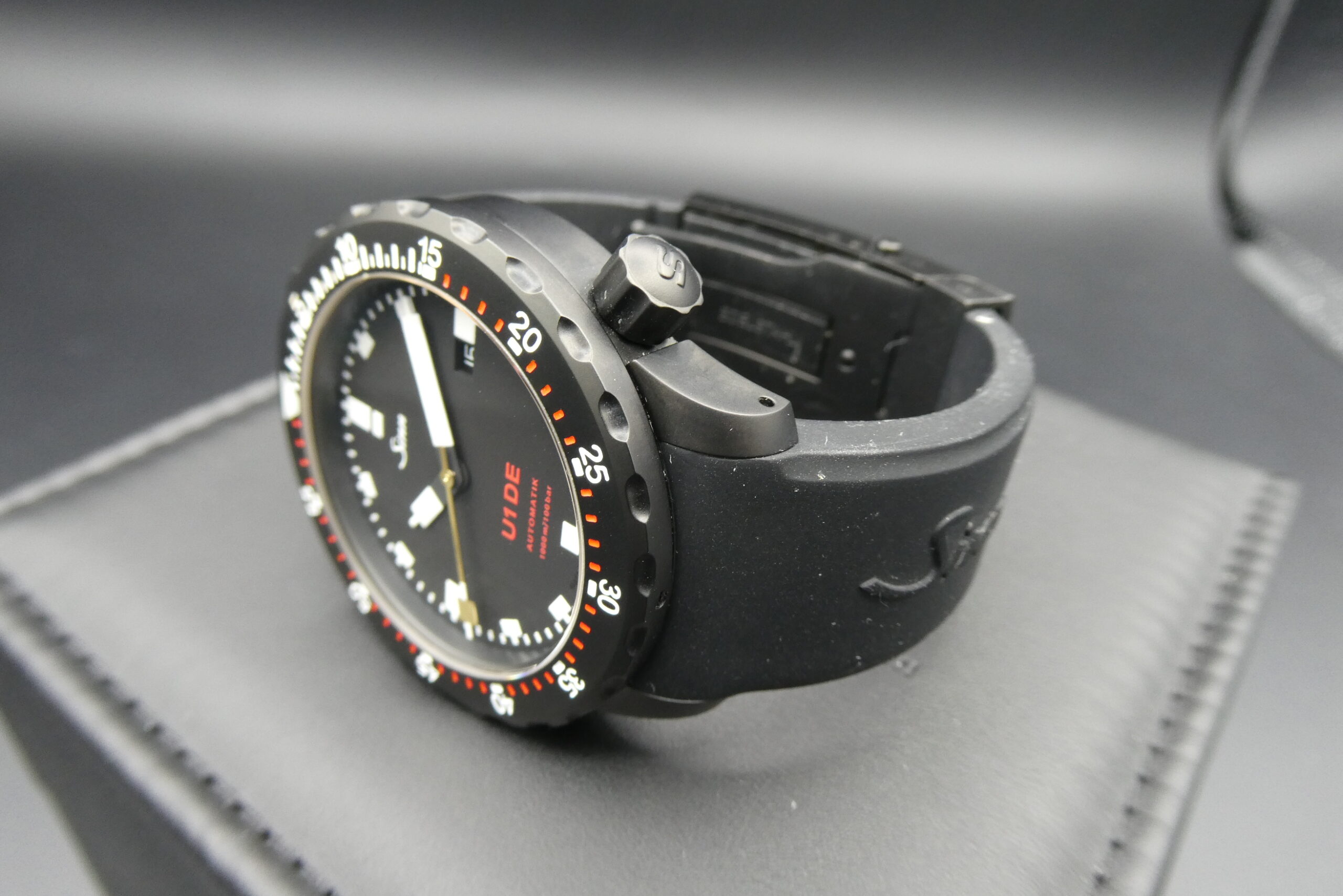 x SOLD x Sinn U1 DE Black Silicone Limited Edition of 300 1010.0241 - Image 8