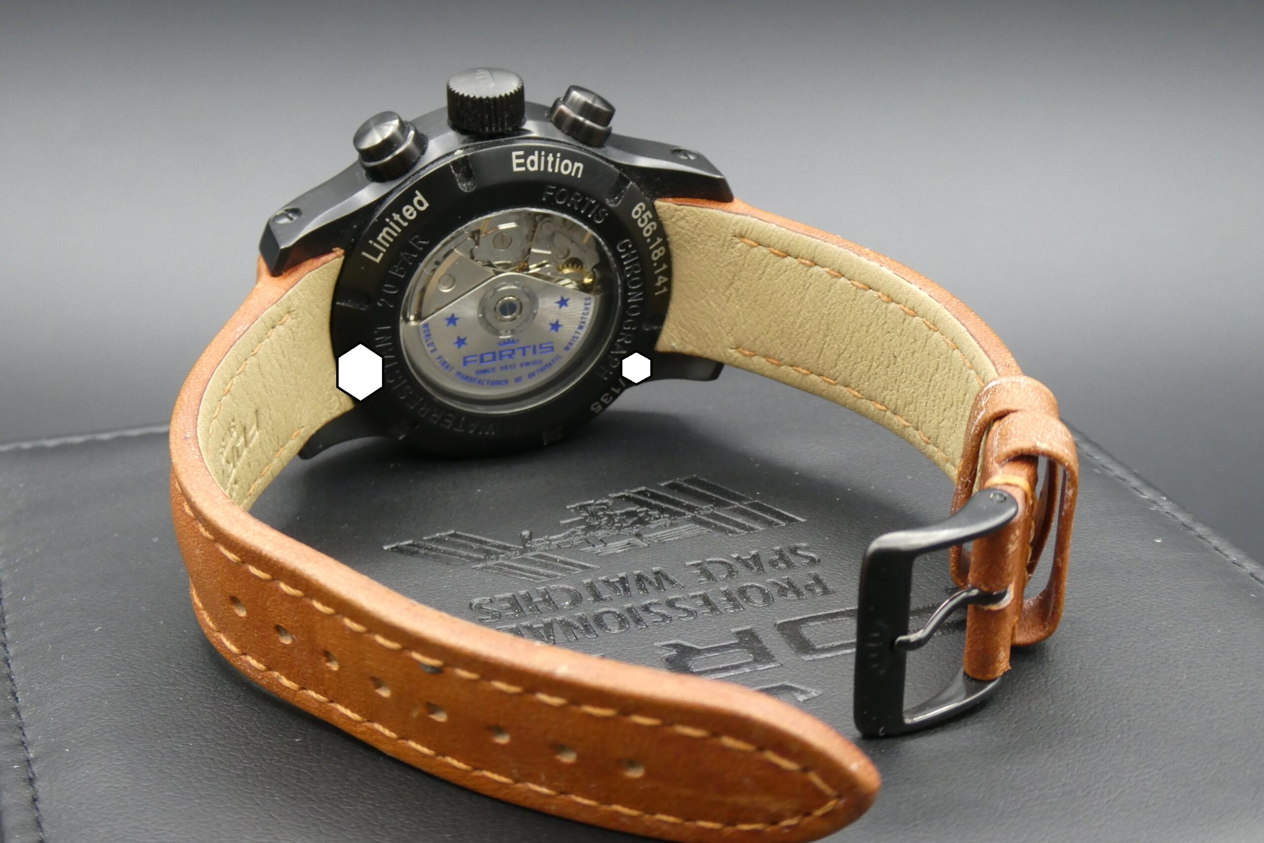 x SOLD x Fortis B-42 PVD Automatic Chronograph 42mm Limited Edition 656.18.141 - Image 9