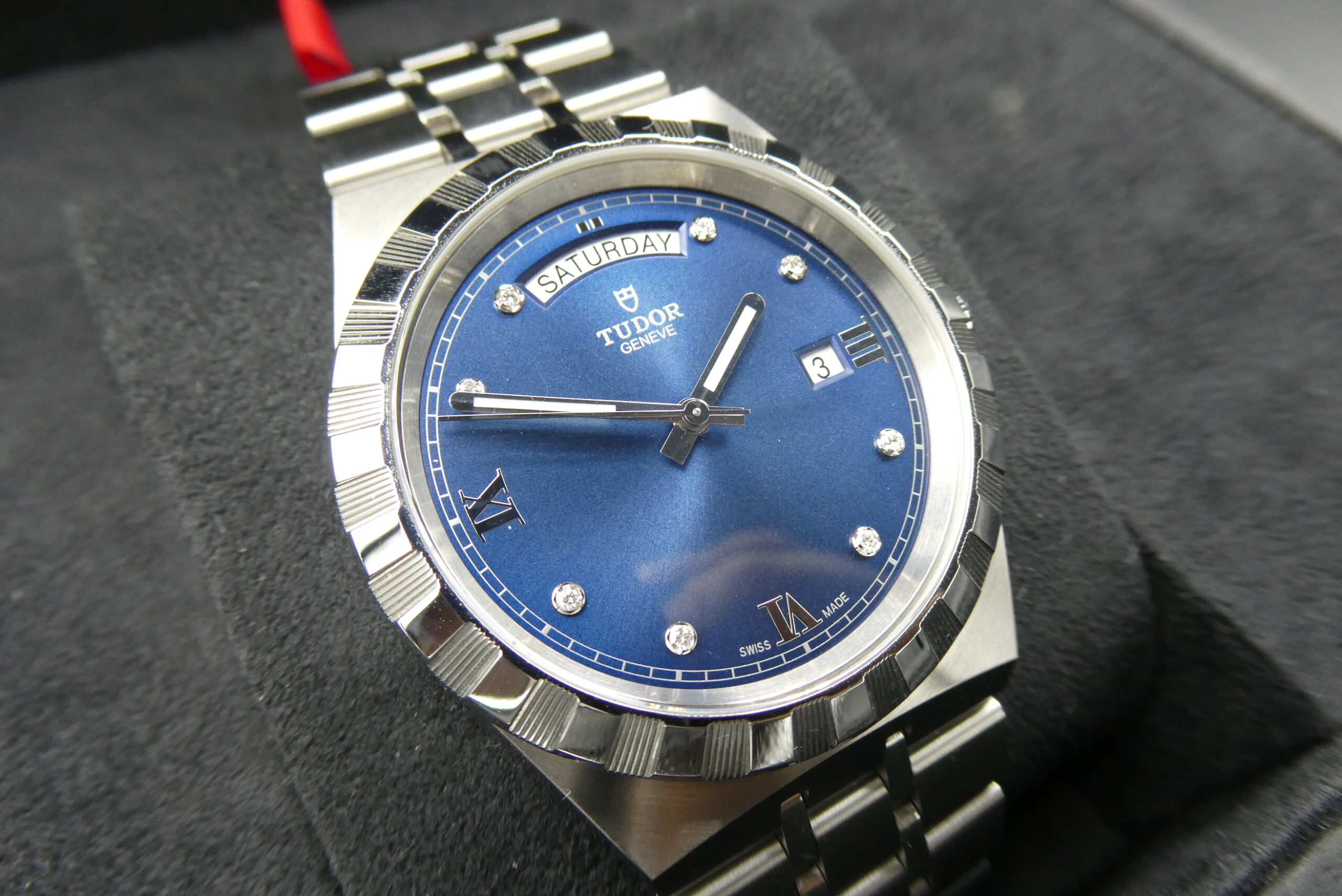 x SOLD x Tudor Royal 41mm Steel Diamond Dial M28600-0006 - Image 5