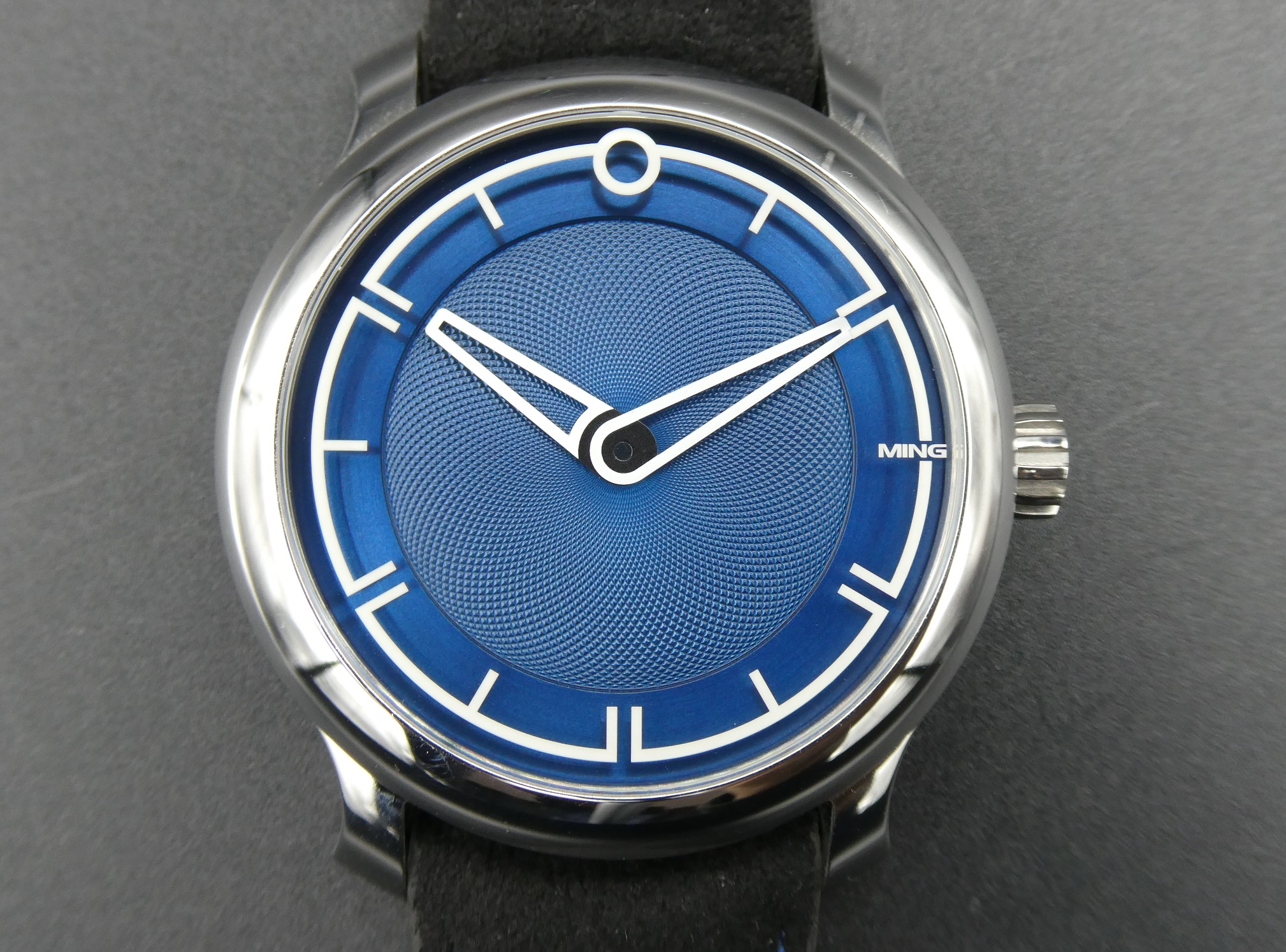 MING 17.09 Automatic BLUE dial