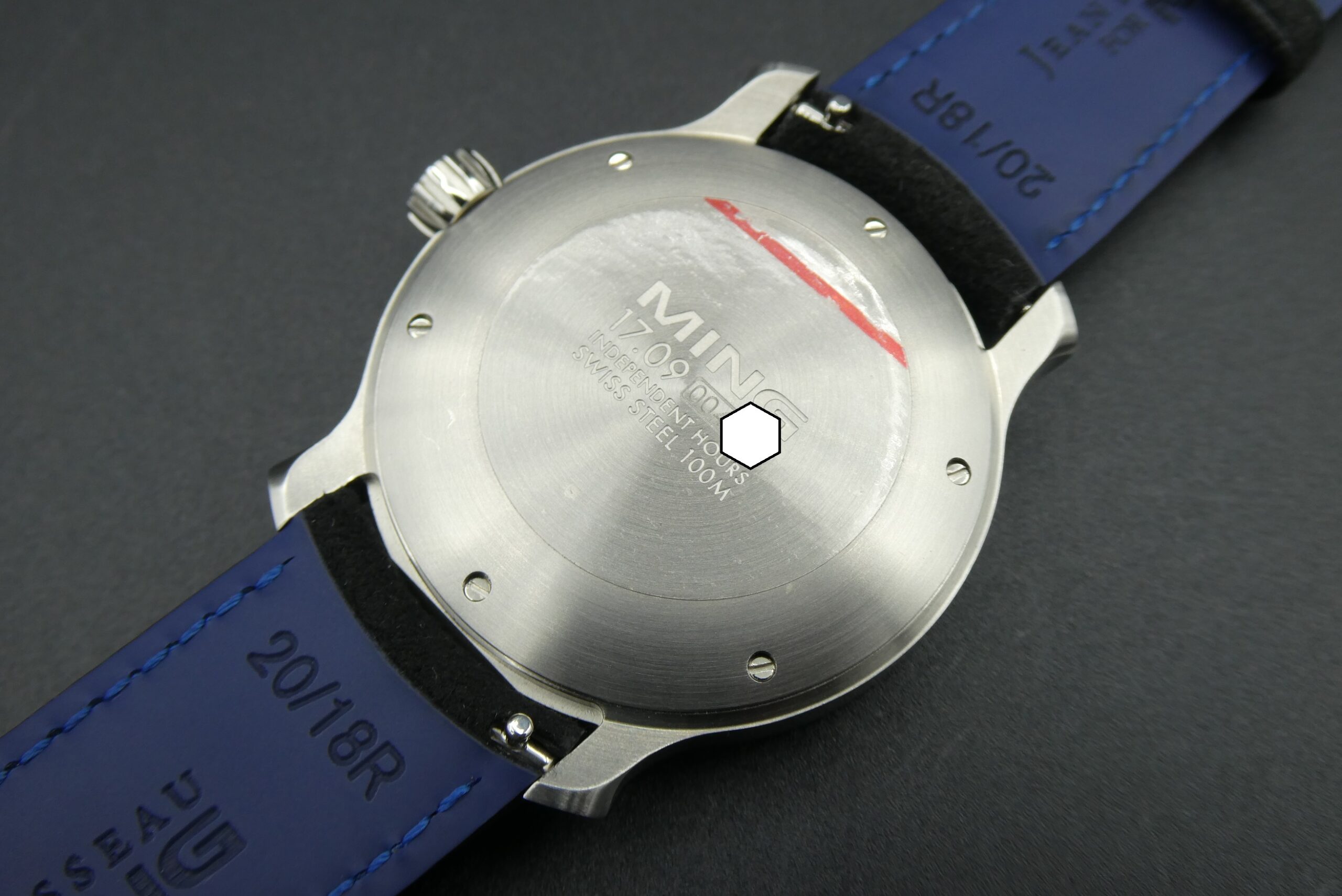 x SOLD x Ming 17.09 Blue Automatic 38mm Swiss Made - Image 9