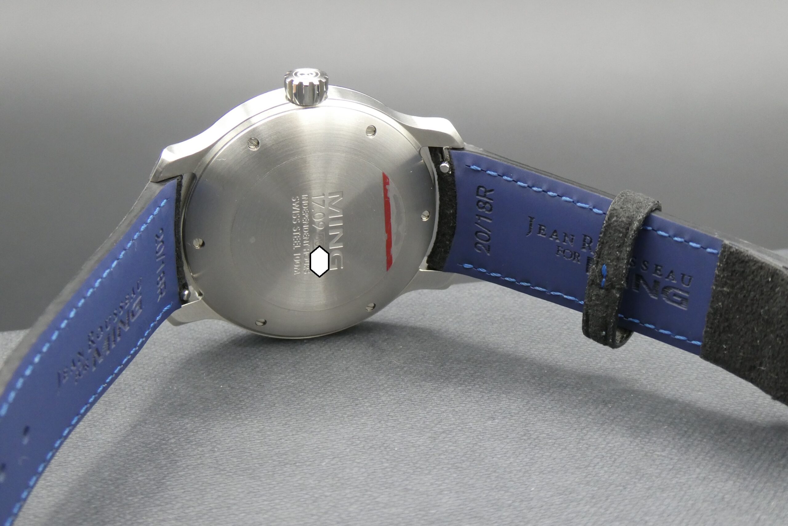 x SOLD x Ming 17.09 Blue Automatic 38mm Swiss Made - Image 6