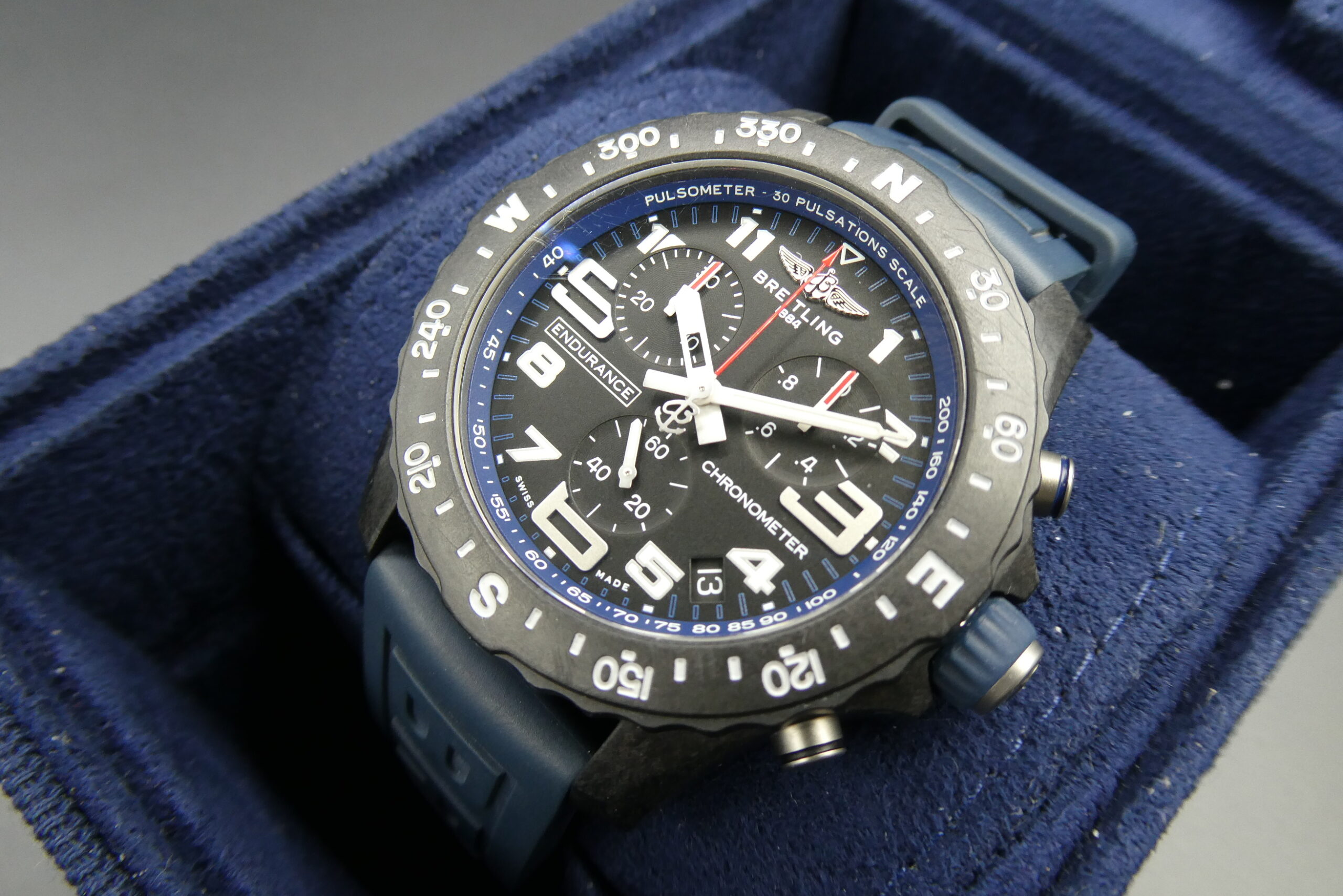 x SOLD x Breitling Endurance PRO Quartz X82310 Black / Blue - Image 7