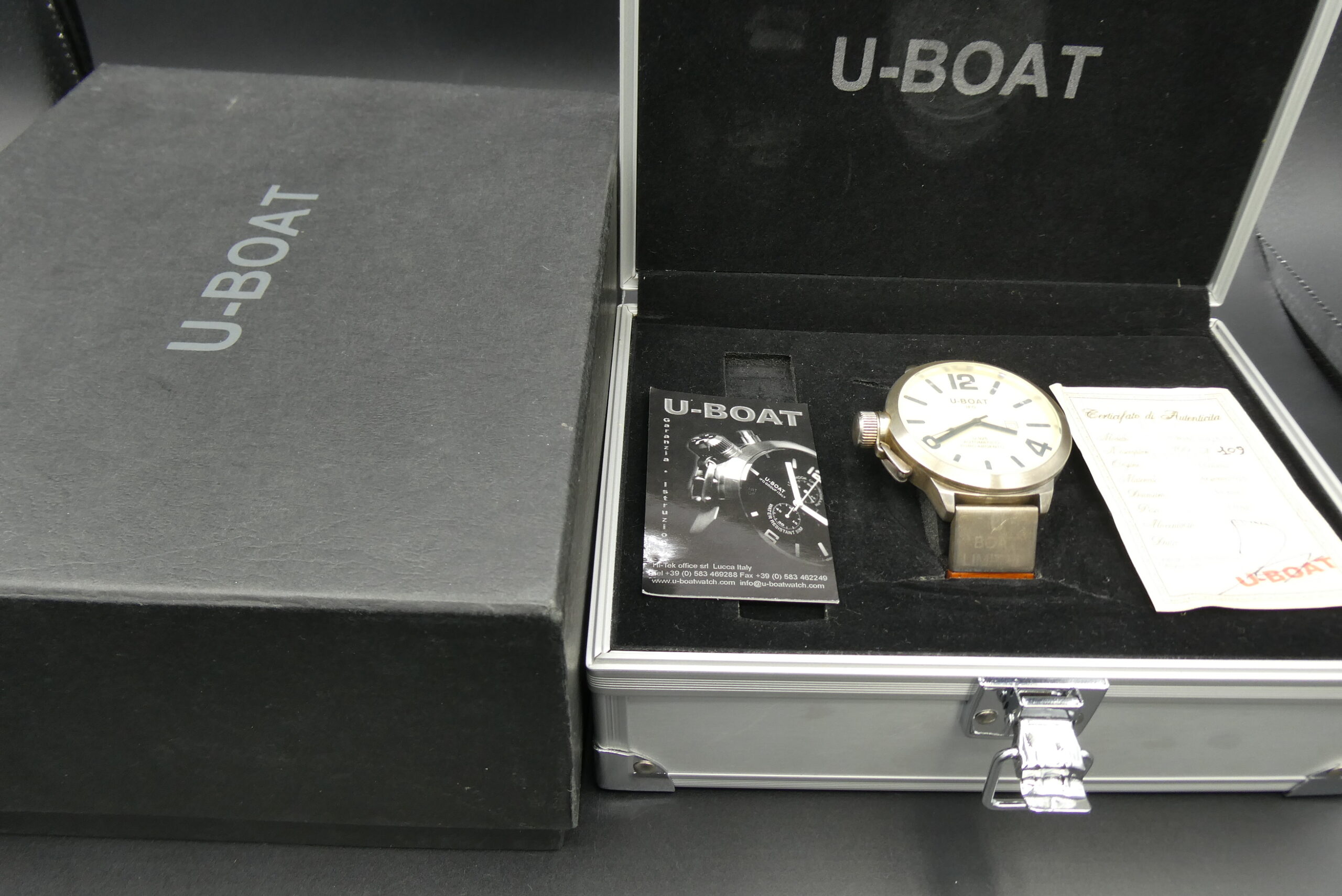 x SOLD x U-Boat IFO U-925 Silver Automatic ETA 2824-2 Limited Edition - Image 15