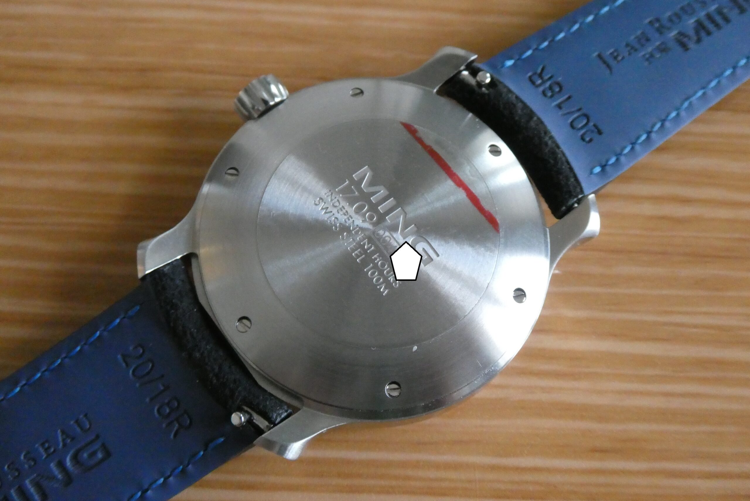 x SOLD x Ming 17.09 Blue Automatic 38mm Swiss Made - Image 16