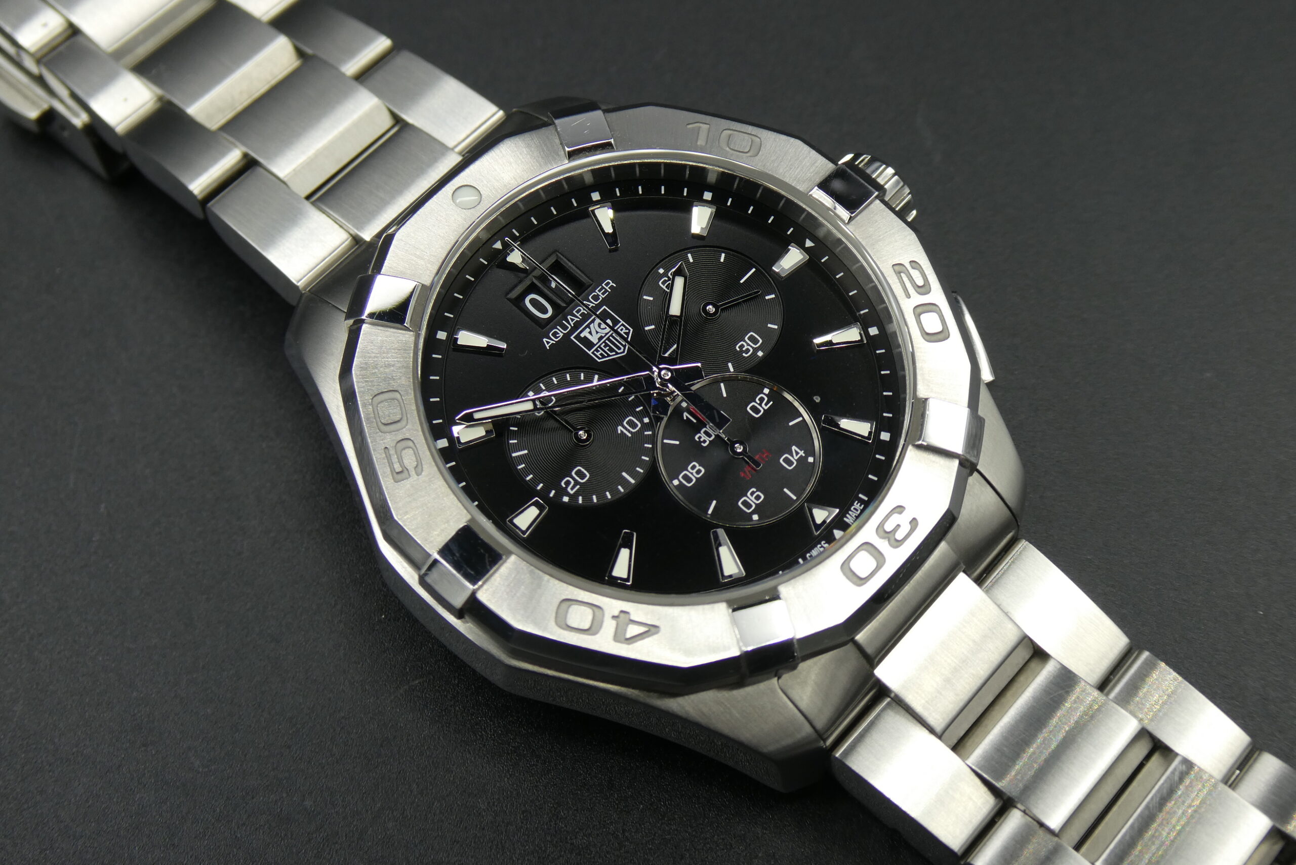 x SOLD x Tag Heuer Aquaracer Chronograph 300m Quartz CAY1110 - Image 3