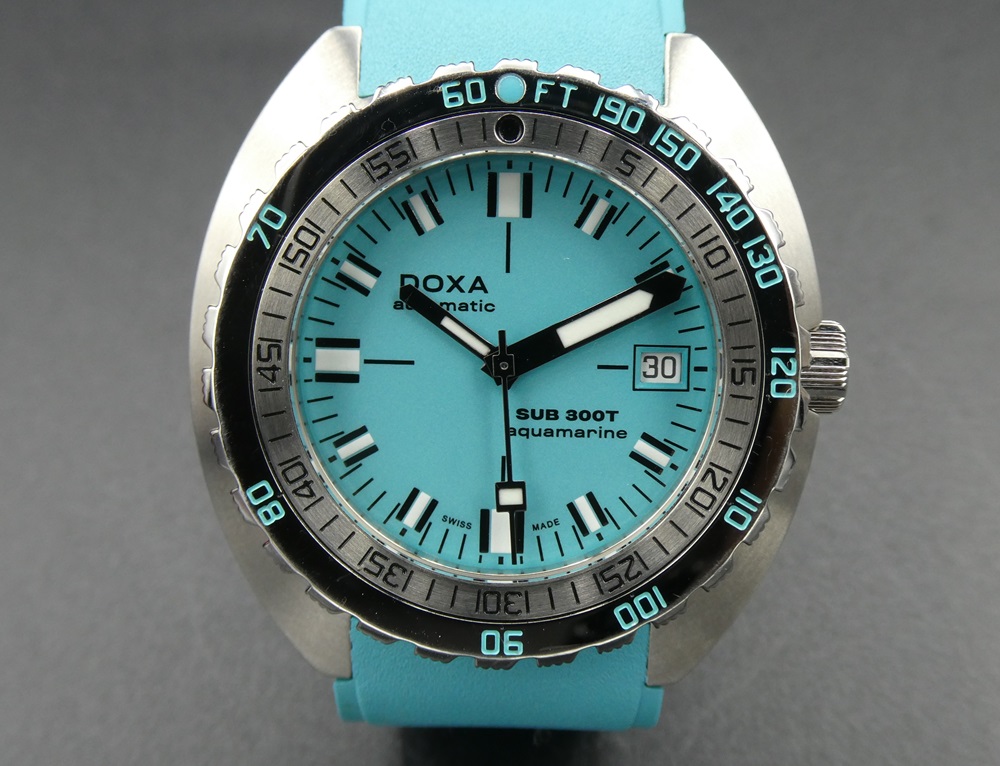 Doxa Sub 300T Aquamarine Rubber Limited Edition 879.10.241.25