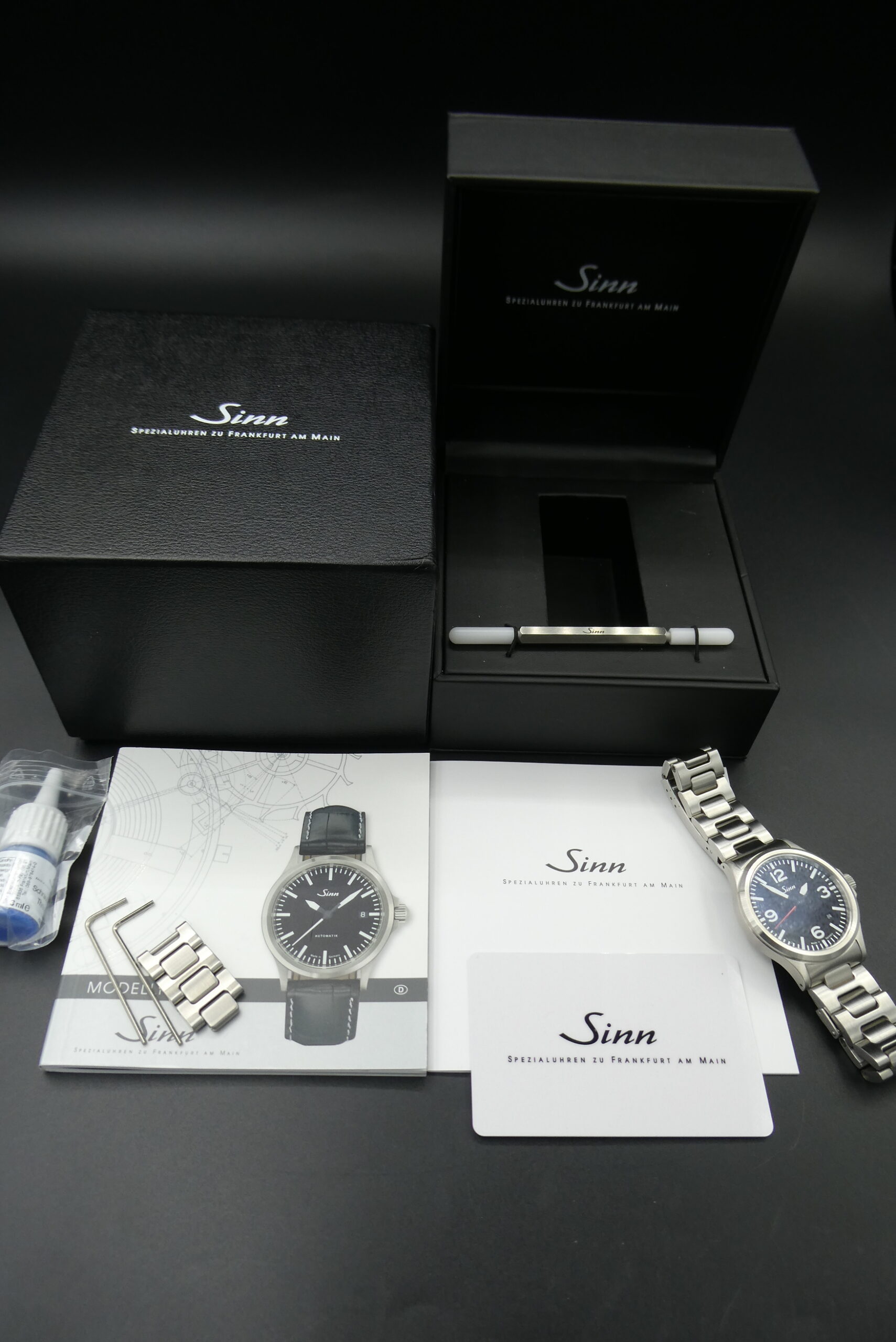 x SOLD x Sinn 556 A RS Automatic Pilots Bracelet watch - Image 2