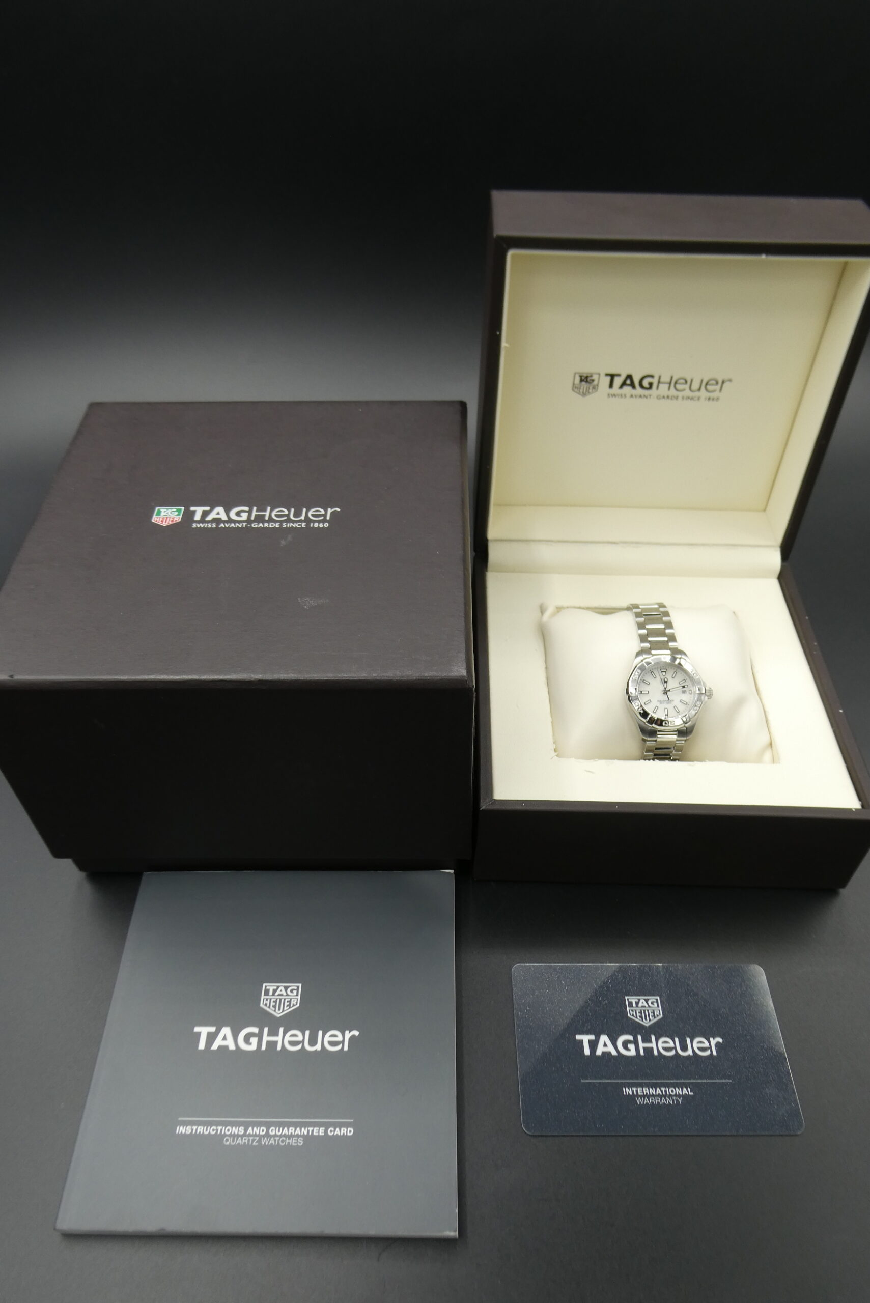 x SOLD x Tag Heuer Aquaracer Quartz 300m MOP Dial WBD1411 - Image 2