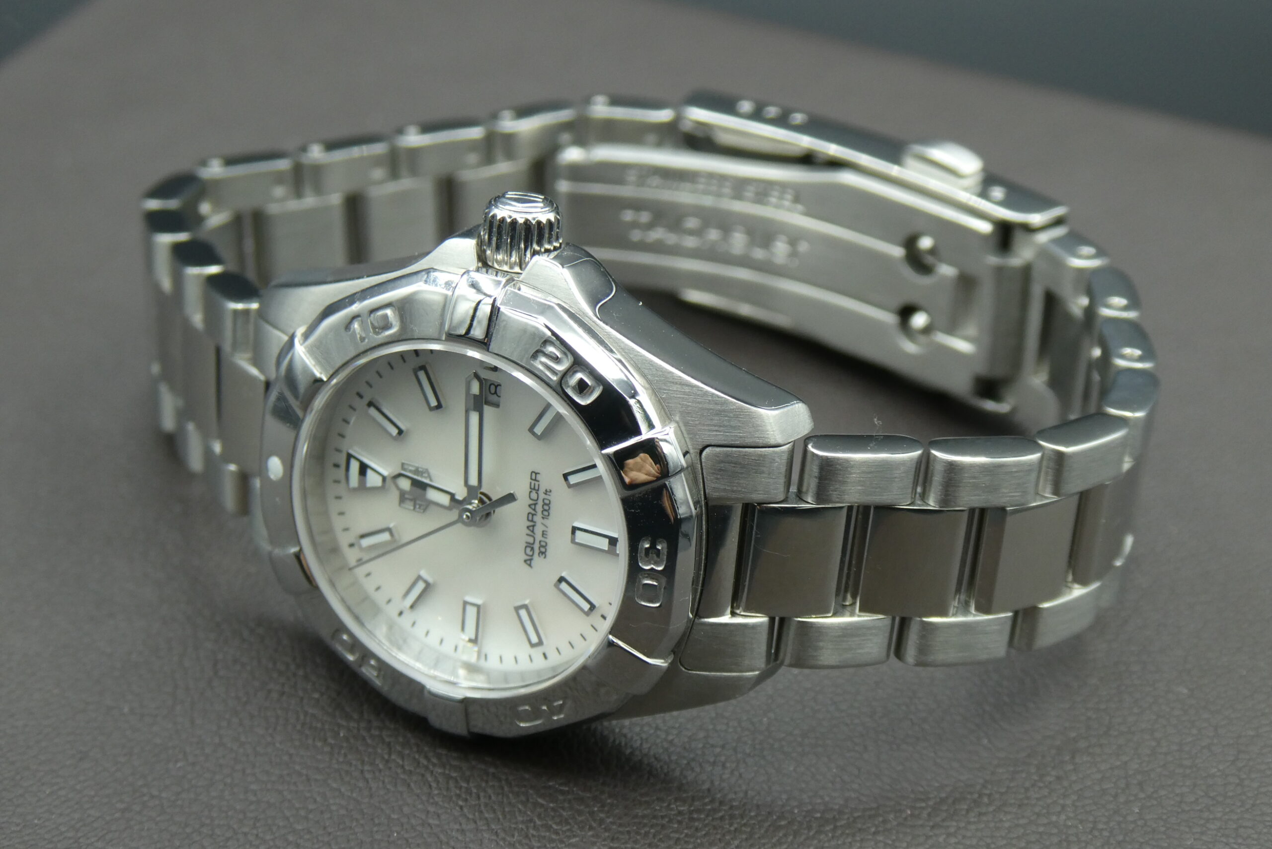 x SOLD x Tag Heuer Aquaracer Quartz 300m MOP Dial WBD1411 - Image 11