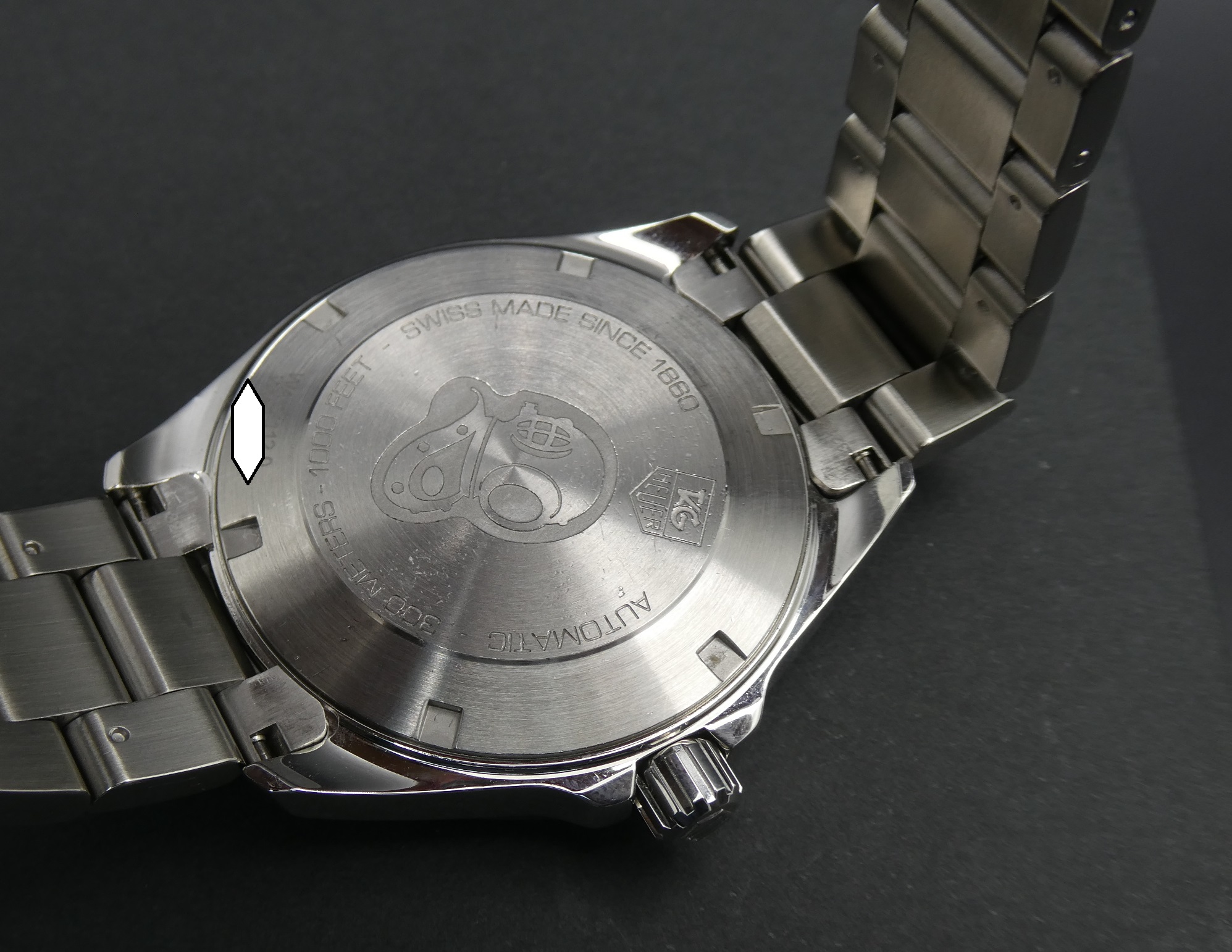 x SOLD x Tag Heuer Aquaracer 300m Cal 5 Blue Dial WAY2112 - Image 13