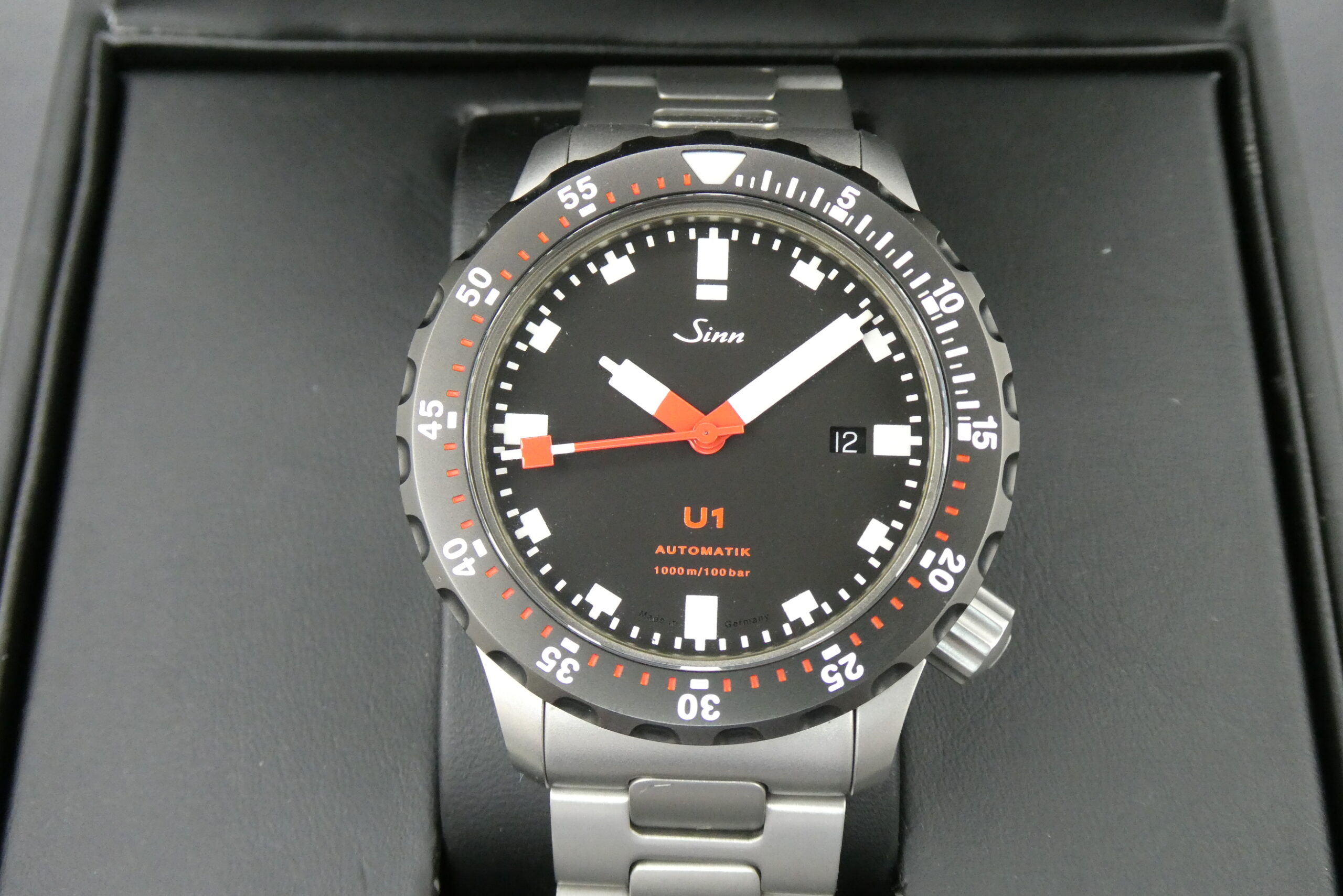 x SOLD x Sinn U1 SDR 1010.040 German Submarine Steel 1000m diver - Image 3