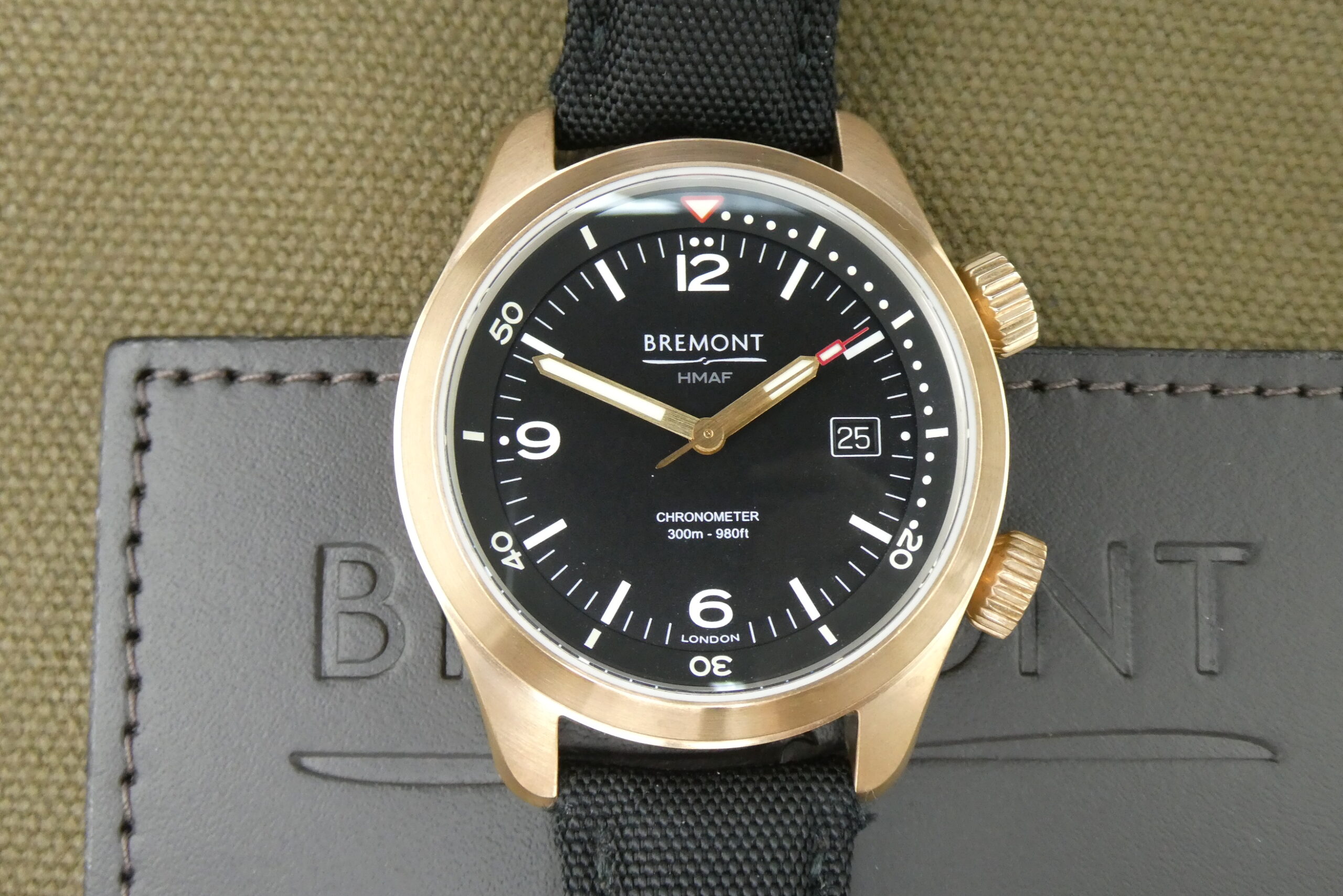 x SOLD x Bremont Argonaut Bronze Armed Forces Chronometer BZ-BK-R-S - Image 4