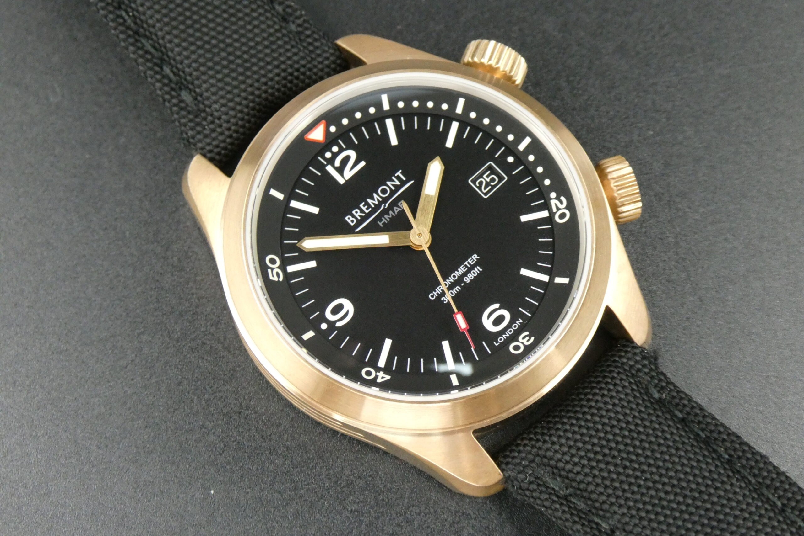 x SOLD x Bremont Argonaut Bronze Armed Forces Chronometer BZ-BK-R-S - Image 6