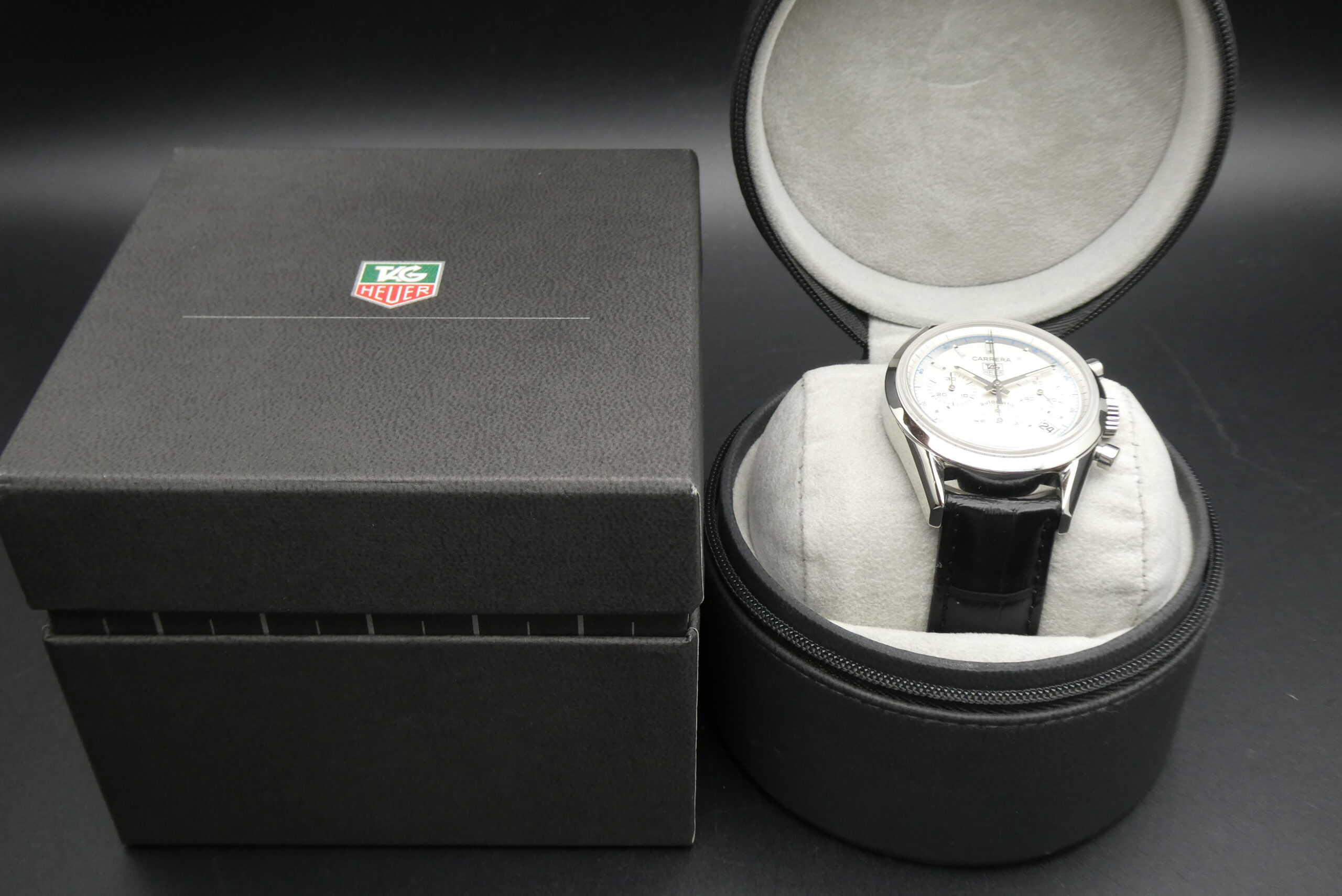 x SOLD x Tag Heuer Carrera Re-issue Calibre 17 Chronograph CV2110-0 - Image 2