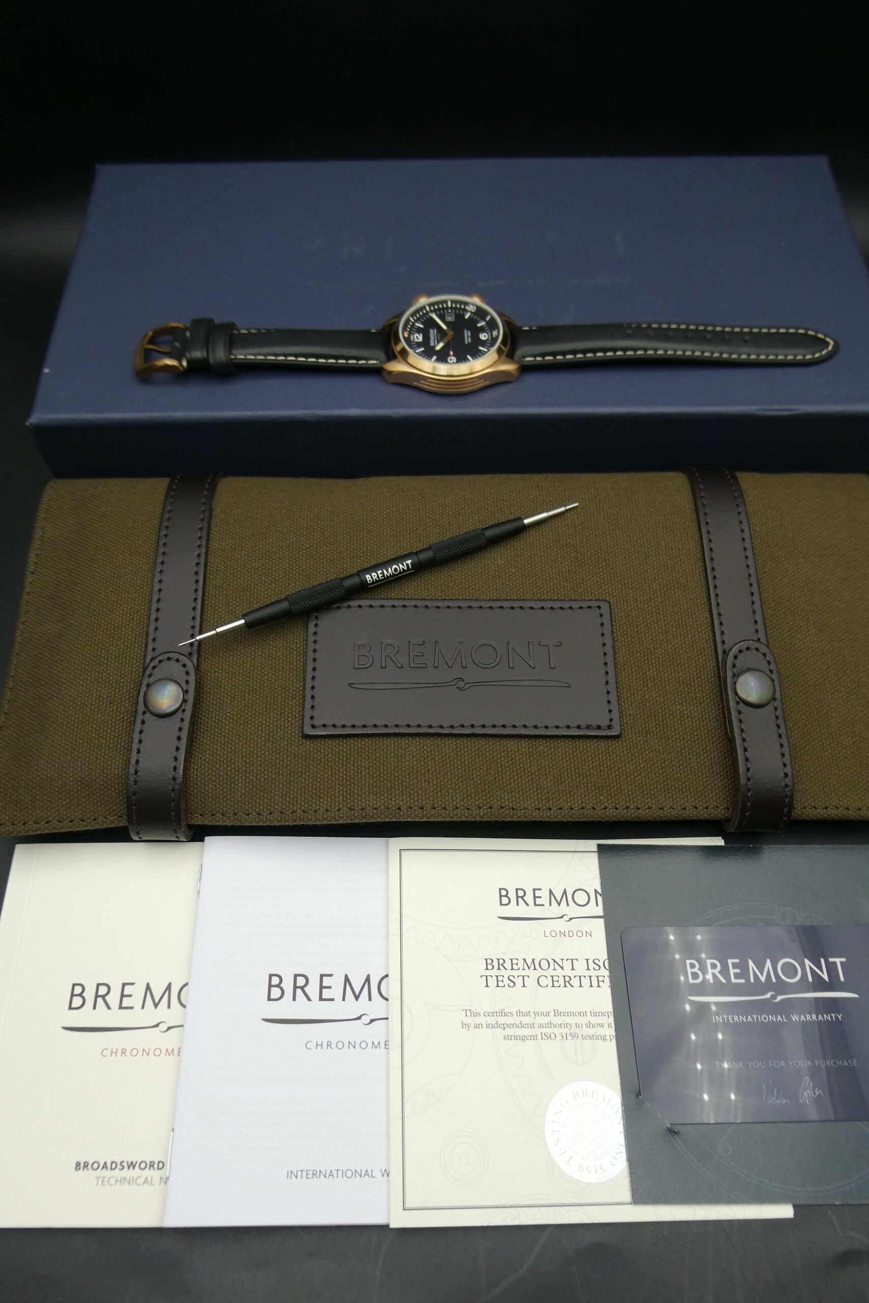 x SOLD x Bremont Argonaut Armed Forces Chronometer Bronze BZ-BK-R-S - Image 2
