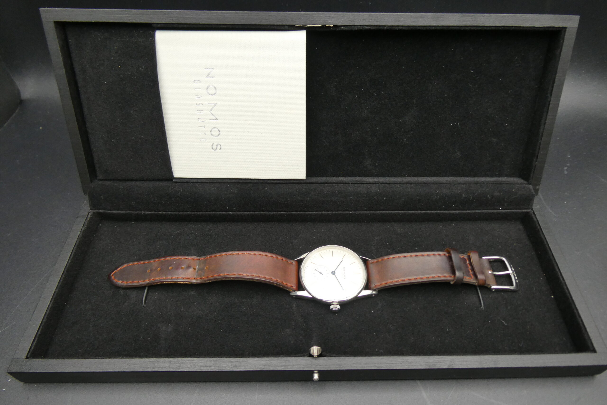 x SOLD x Nomos Glashutte Orion 309 Steel 35mm manual wind - Image 2