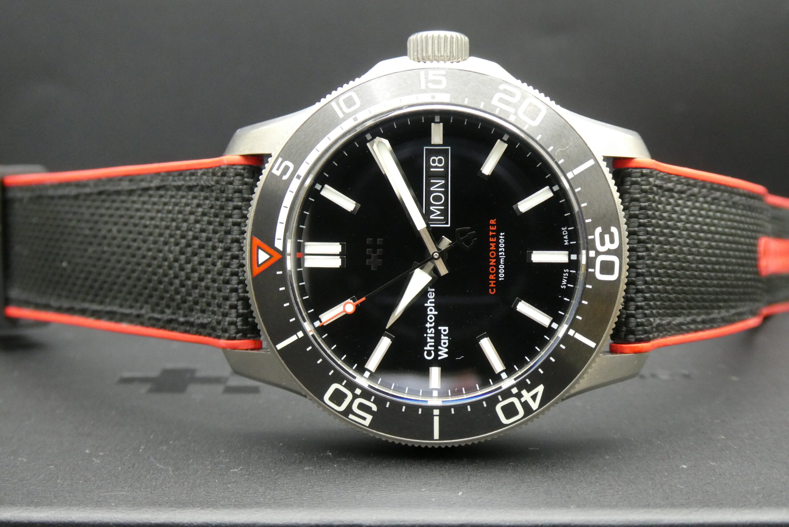 x SOLD x Christopher Ward C60 Elite Titanium 1000m C60-42ADD3-T0KK0 - Image 7