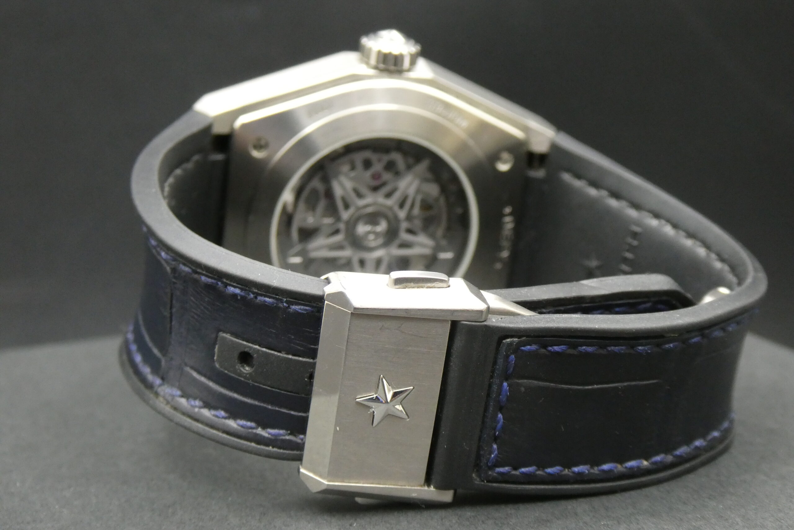 x SOLD x Zenith Defy Classic 95.9000.670/51 Titanium Blue dial 41mm - Image 9