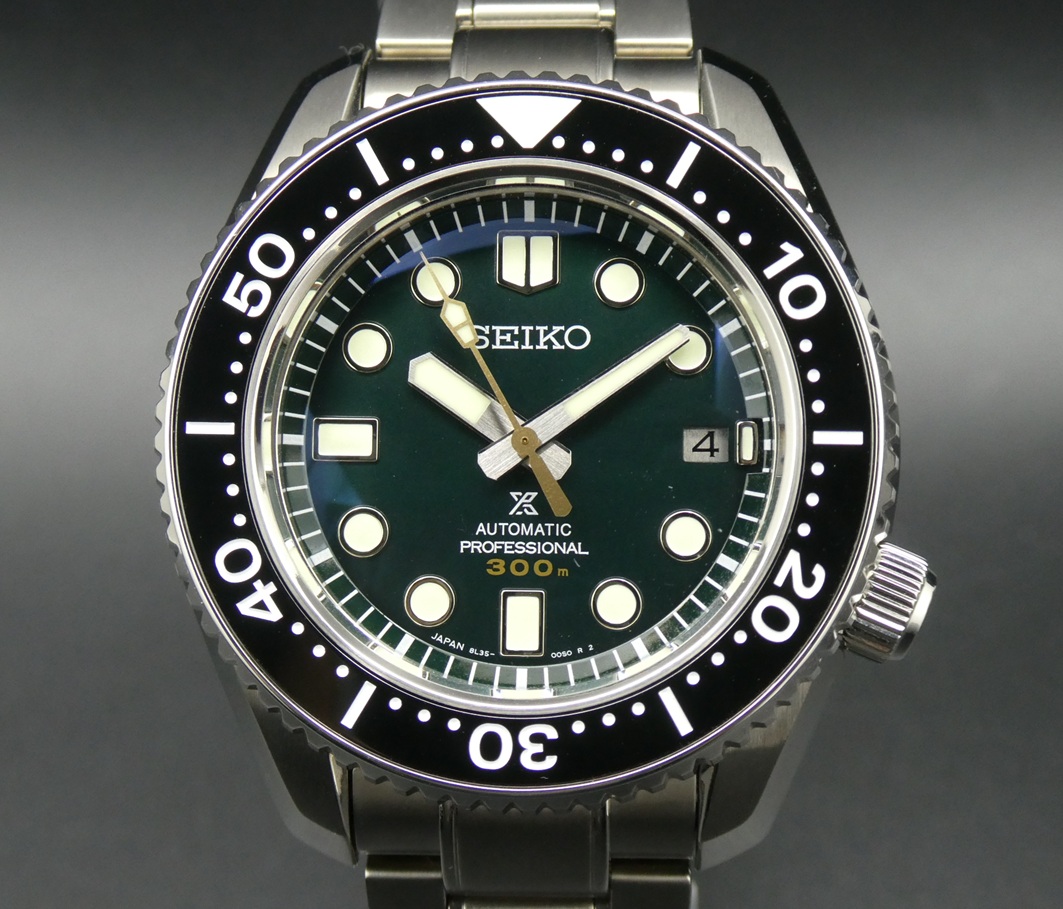 Seiko Marinemaster SLA047J1 Green Limited Edition 8L35
