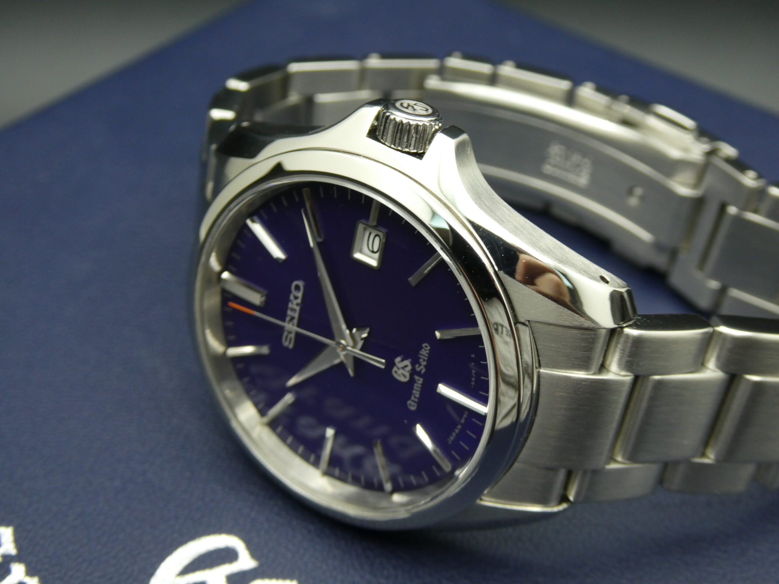 x SOLD x Grand Seiko Quartz Blue dial SBGX087 9F62-0AG0 - Image 9