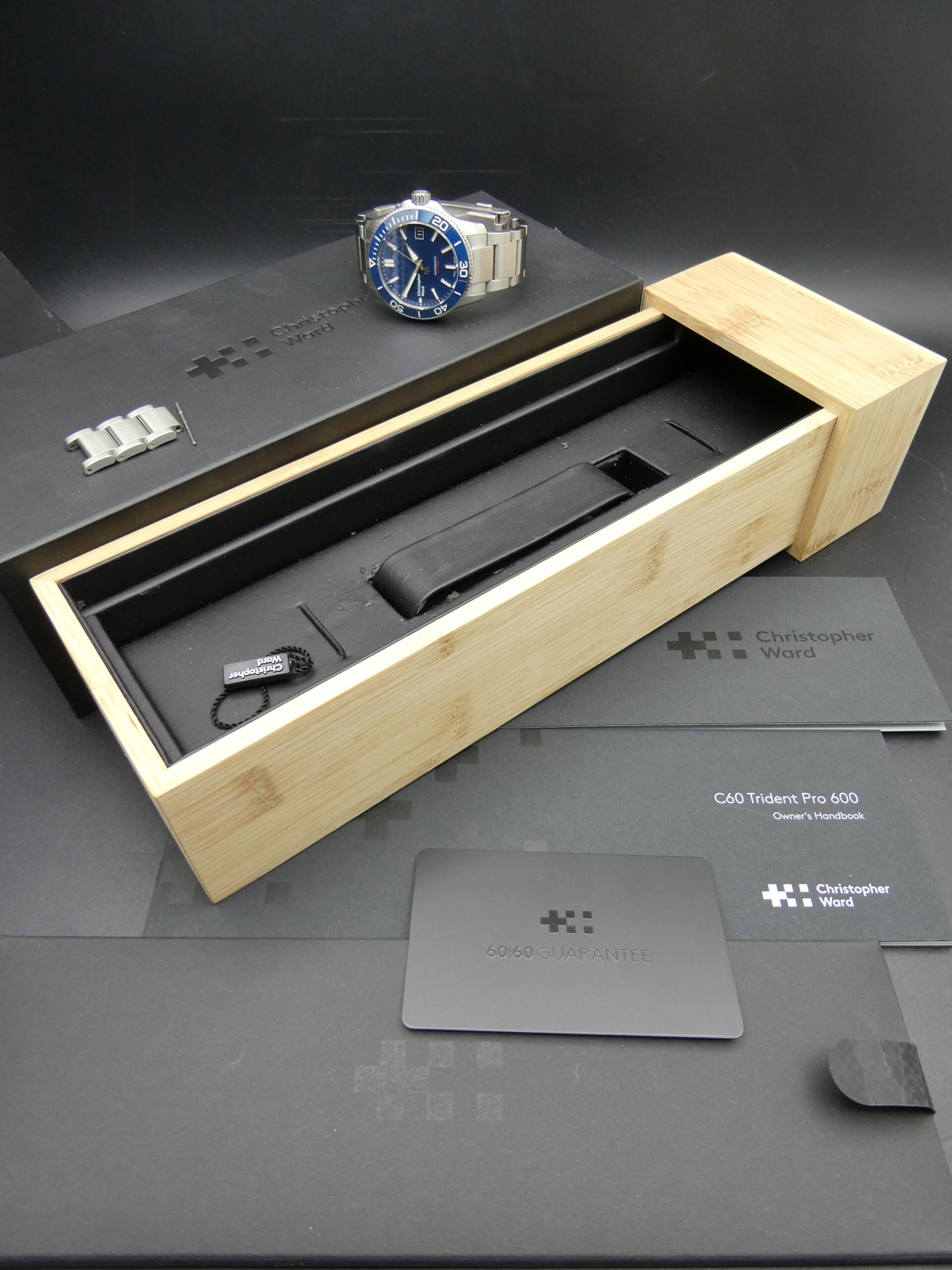 x SOLD x Christopher Ward C60 Trident Pro 600 38mm Automatic Swiss Made - Image 2