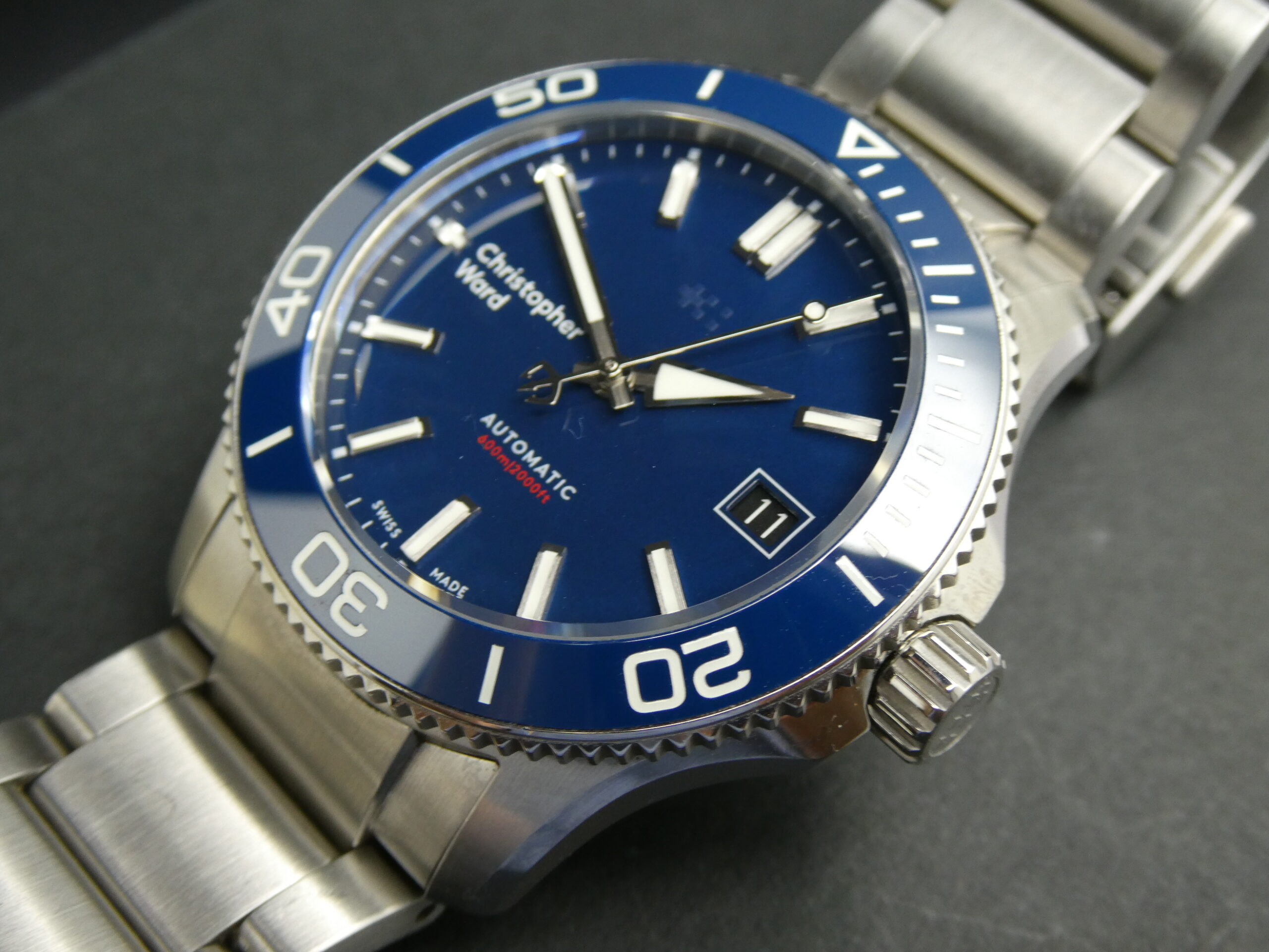 x SOLD x Christopher Ward C60 Trident Pro 600 38mm Automatic Swiss Made - Image 4