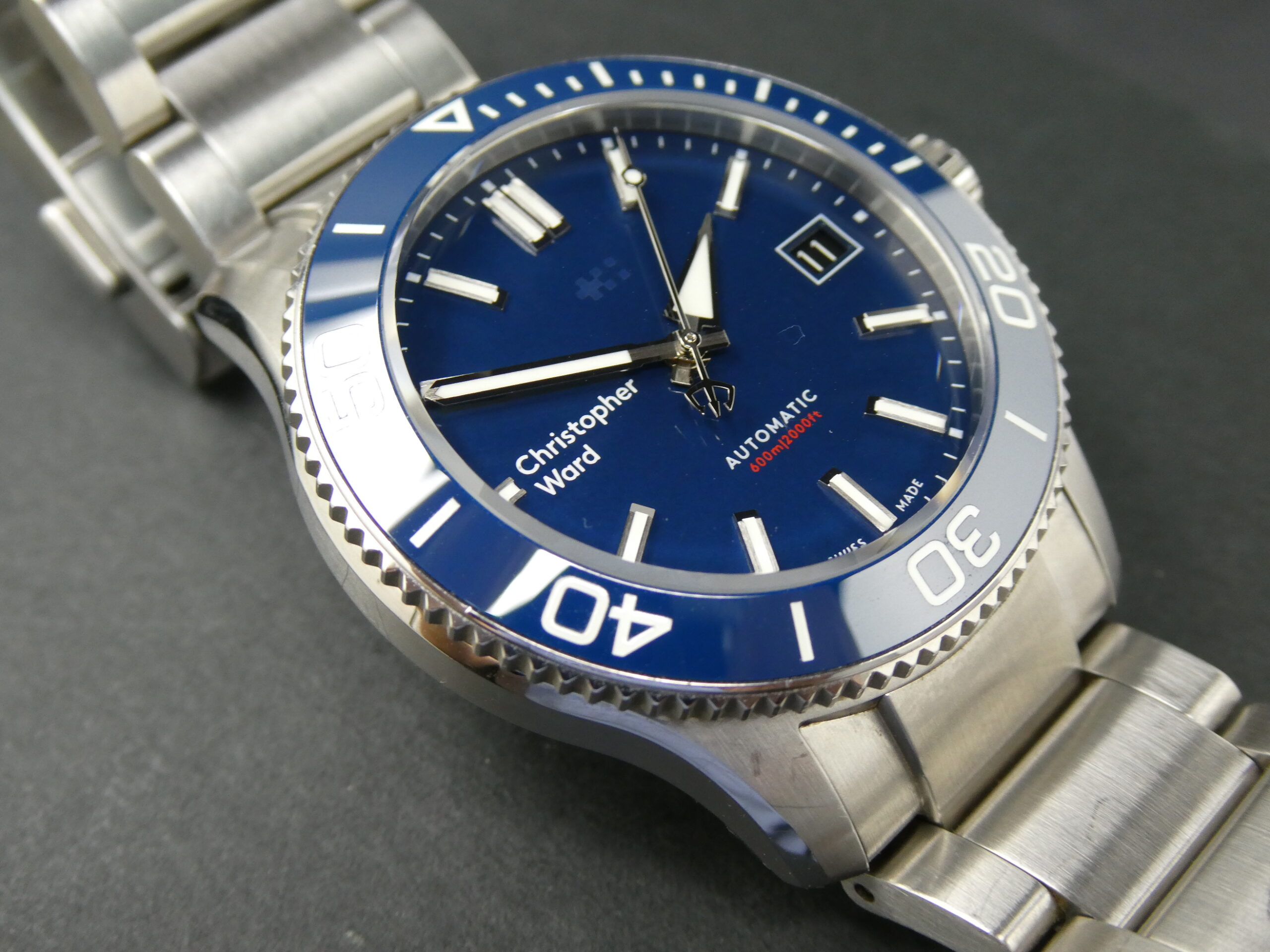 x SOLD x Christopher Ward C60 Trident Pro 600 38mm Automatic Swiss Made - Image 3