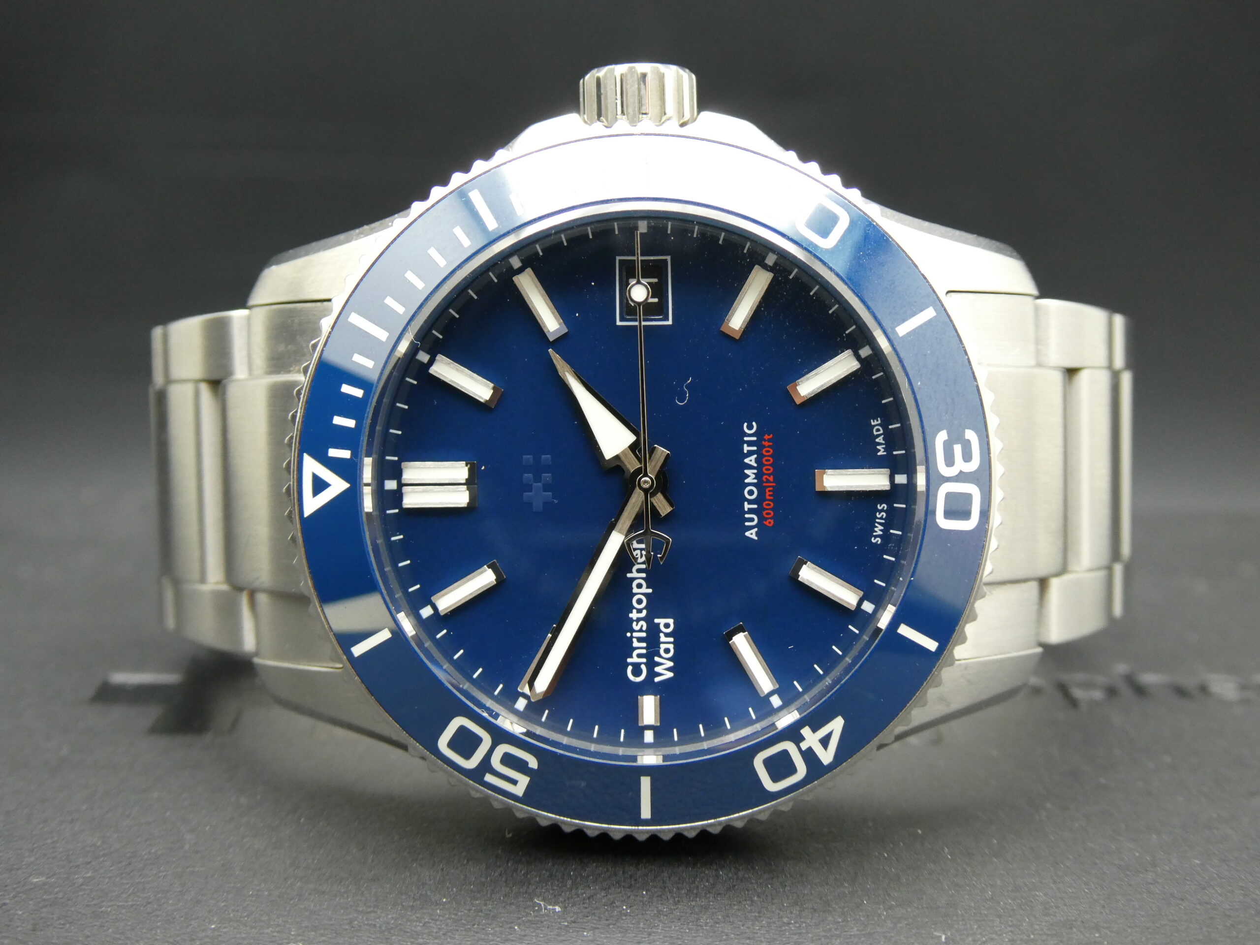 x SOLD x Christopher Ward C60 Trident Pro 600 38mm Automatic Swiss Made - Image 6