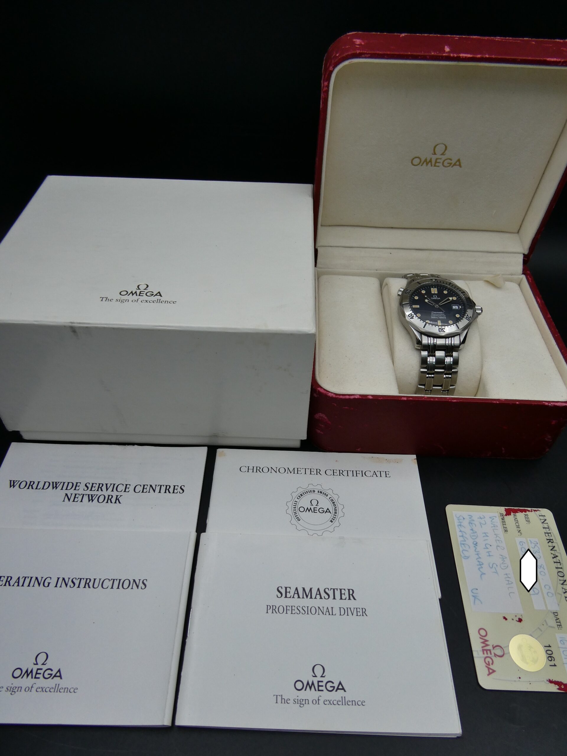 x SOLD x Omega Seamaster 2532.80.00 Automatic Chronometer 300m - Image 2