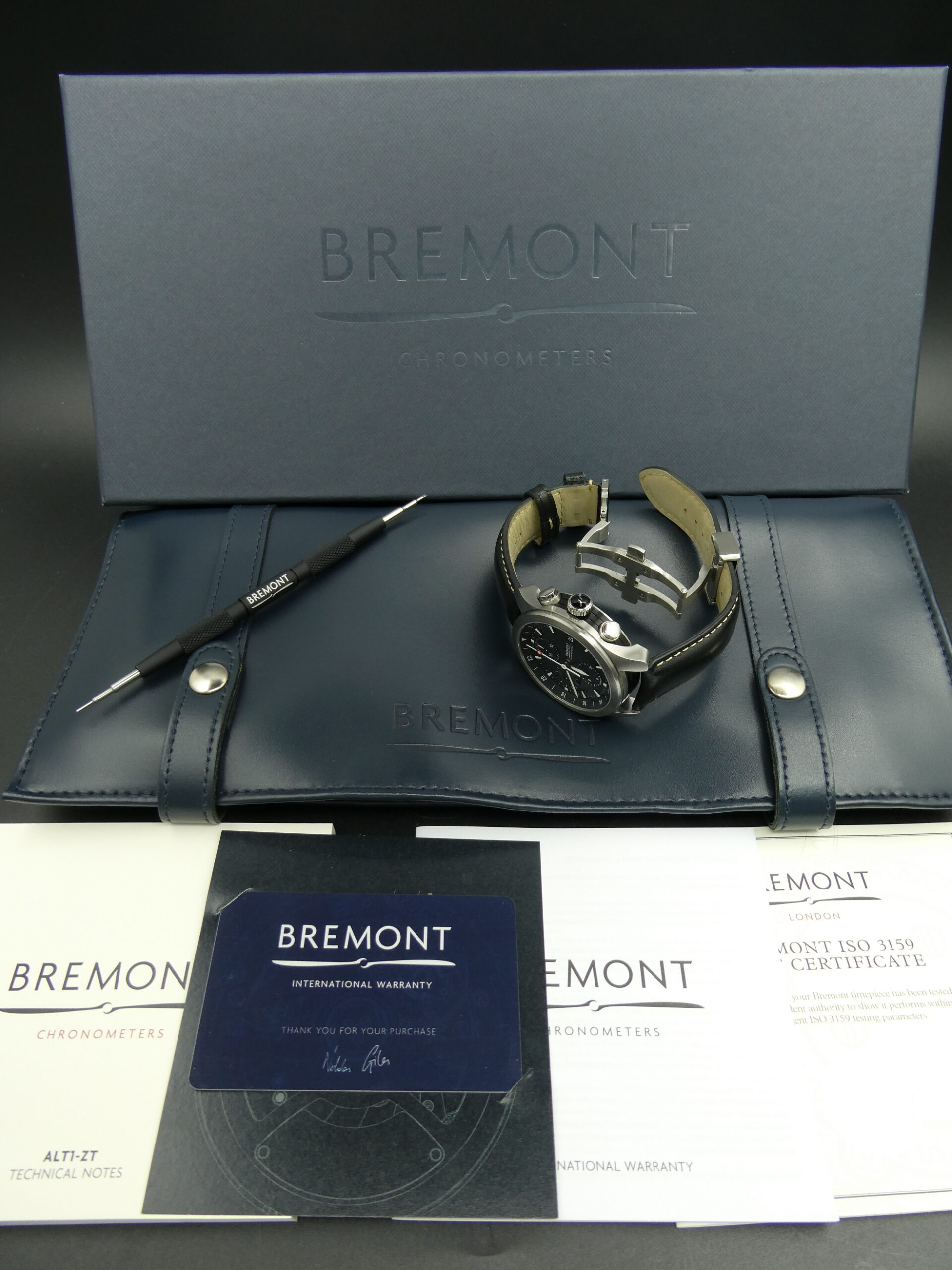 x SOLD x Bremont ALT1-ZT Zulu Time Chronograph - Image 2