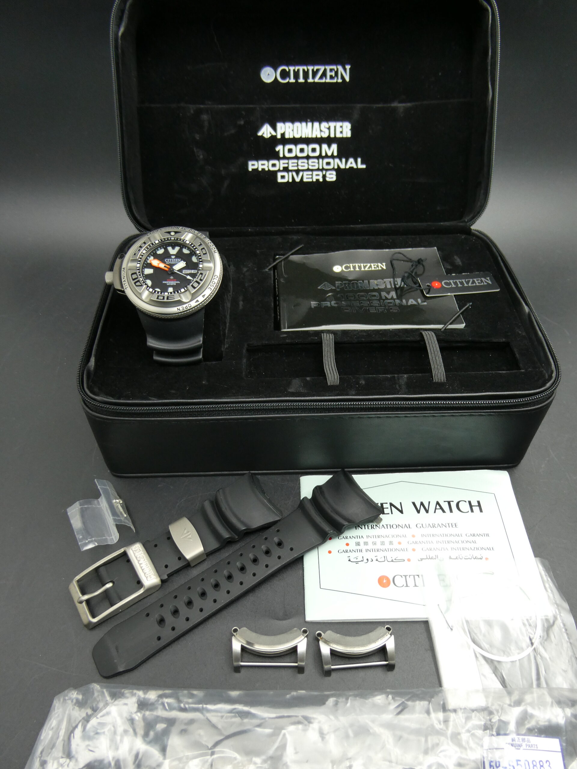 Citizen Promaster 1000 Professional Diver Autozilla nh6930-09fb - Image 2