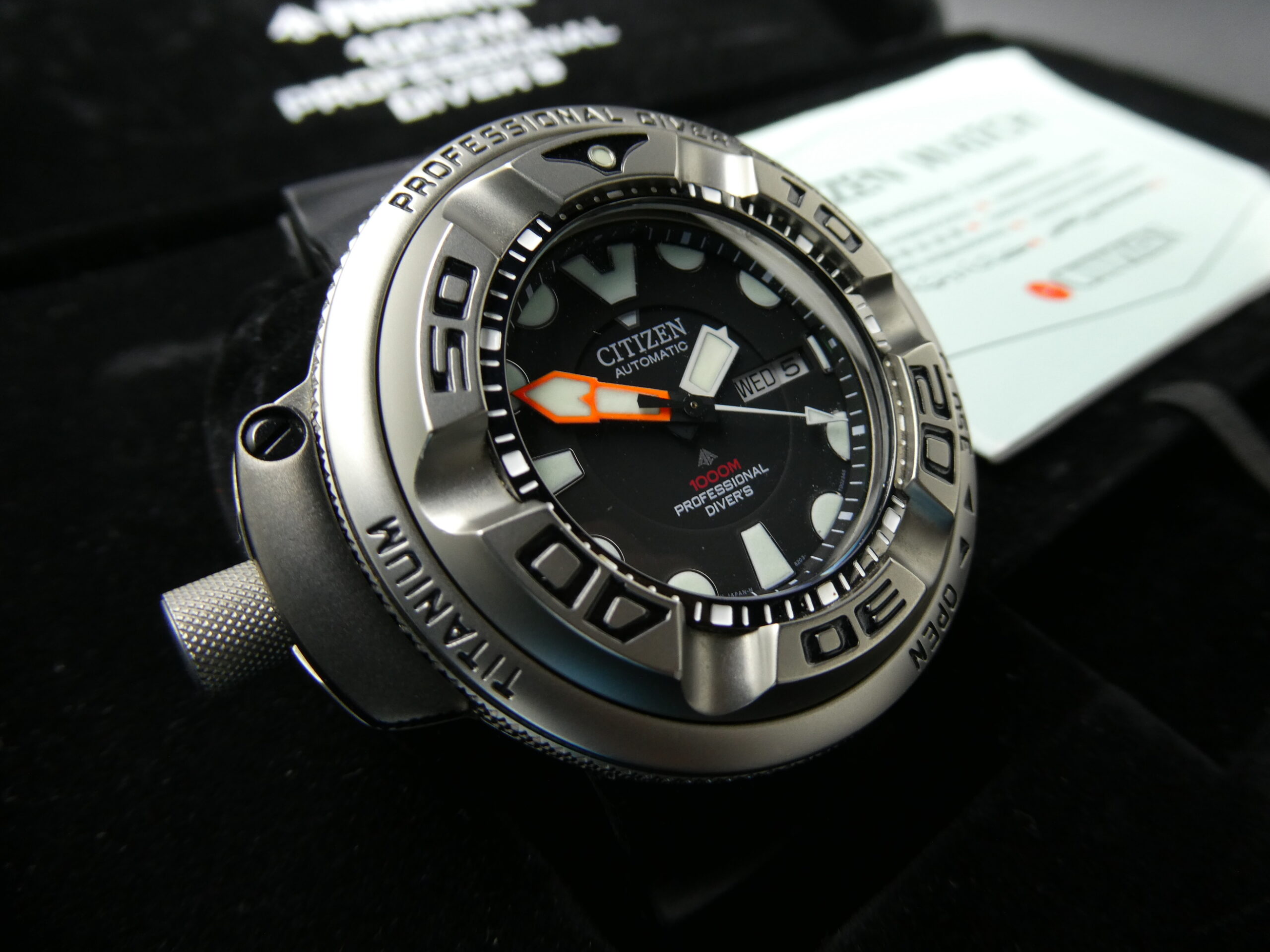 Citizen Promaster 1000 Professional Diver Autozilla nh6930-09fb - Image 4