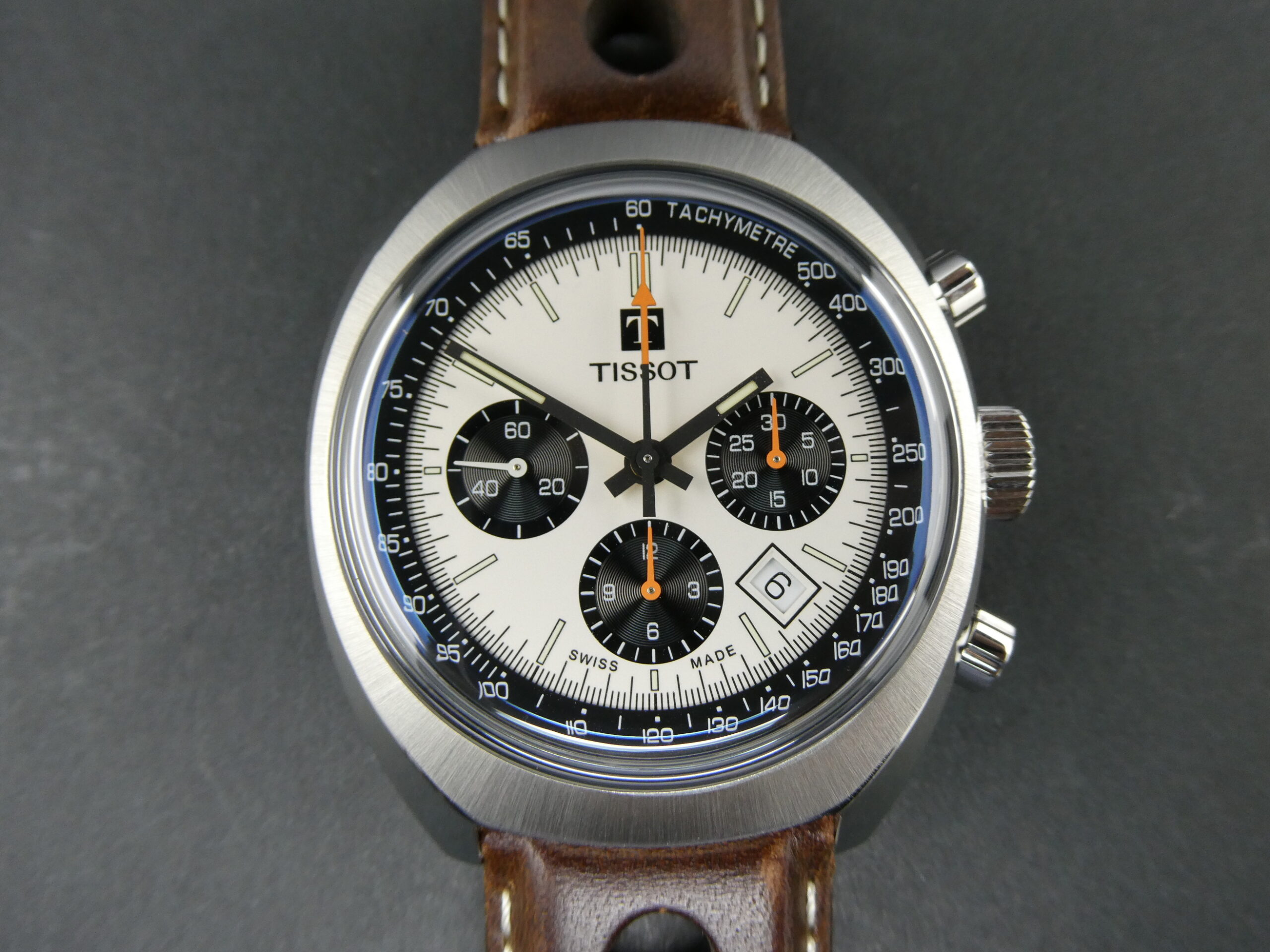 x SOLD x Tissot Heritage 1973 Chronograph Limited Edition T124.427.16.031.00 - Image 6