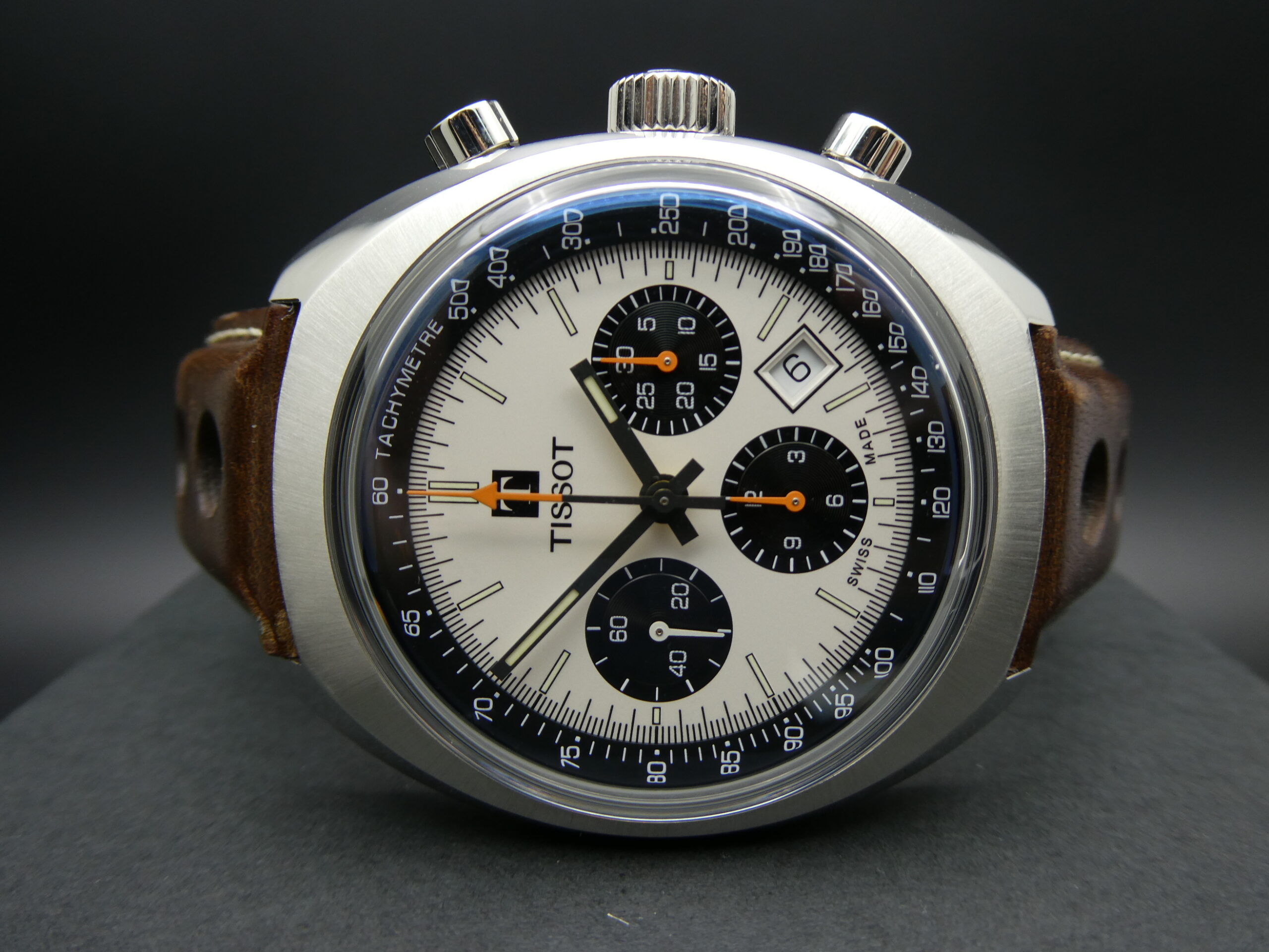 x SOLD x Tissot Heritage 1973 Chronograph Limited Edition T124.427.16.031.00 - Image 9