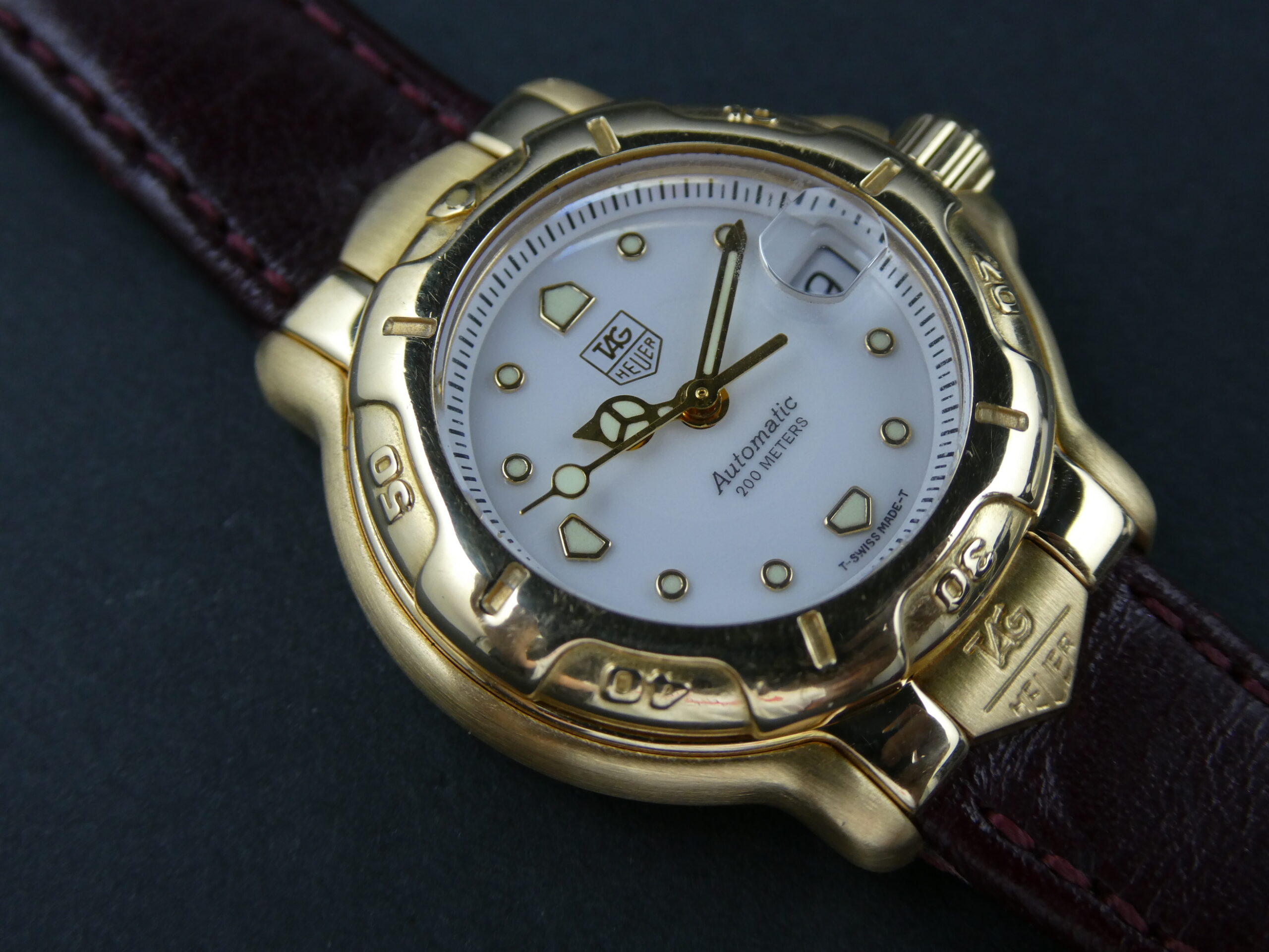 Tag Heuer 6000 18ct Solid Gold WH234 29mm - Image 7