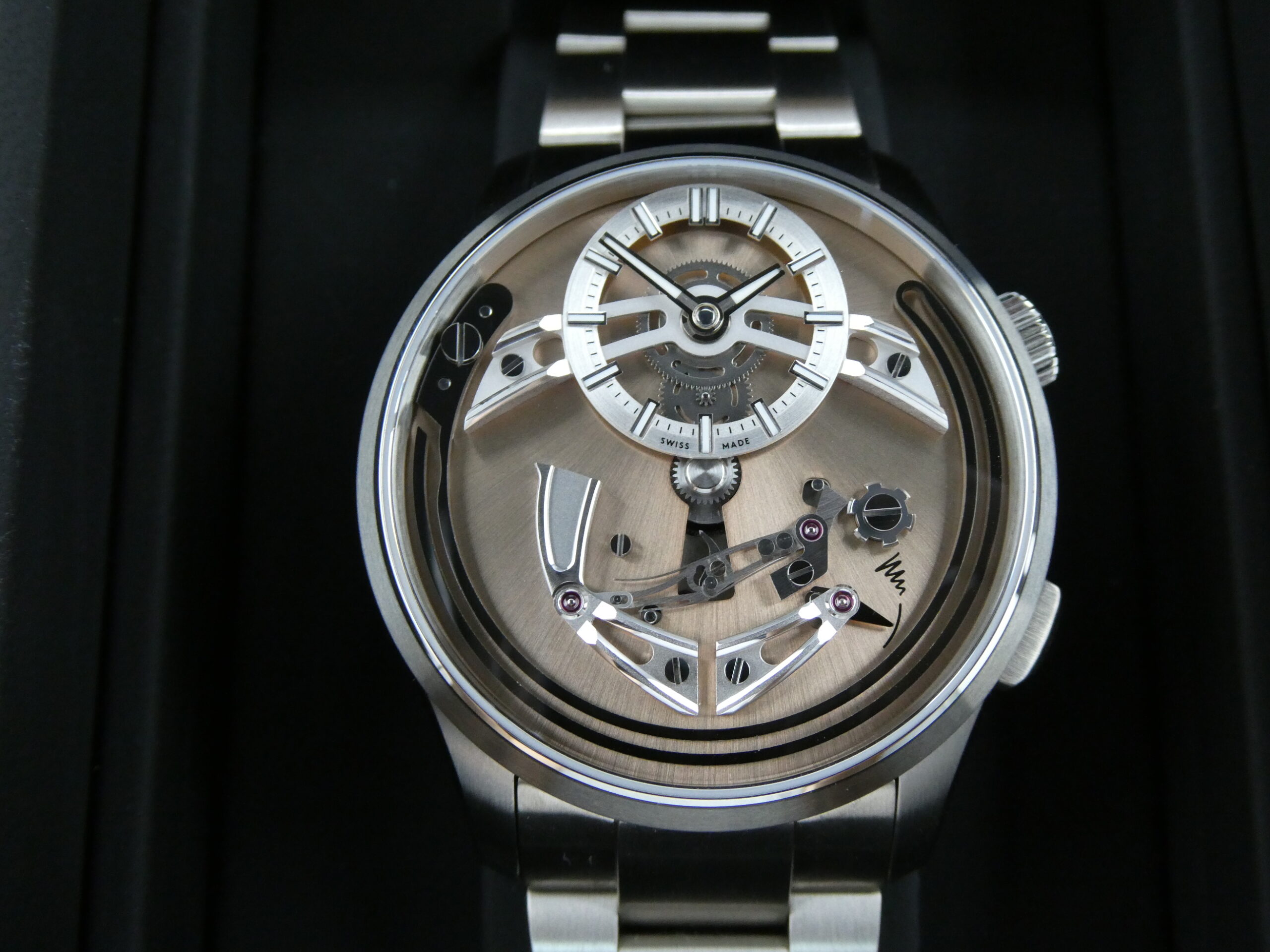 x SOLD x Christopher Ward C1 Bel Canto Rosa Titanium 41mm Automatic - Image 5