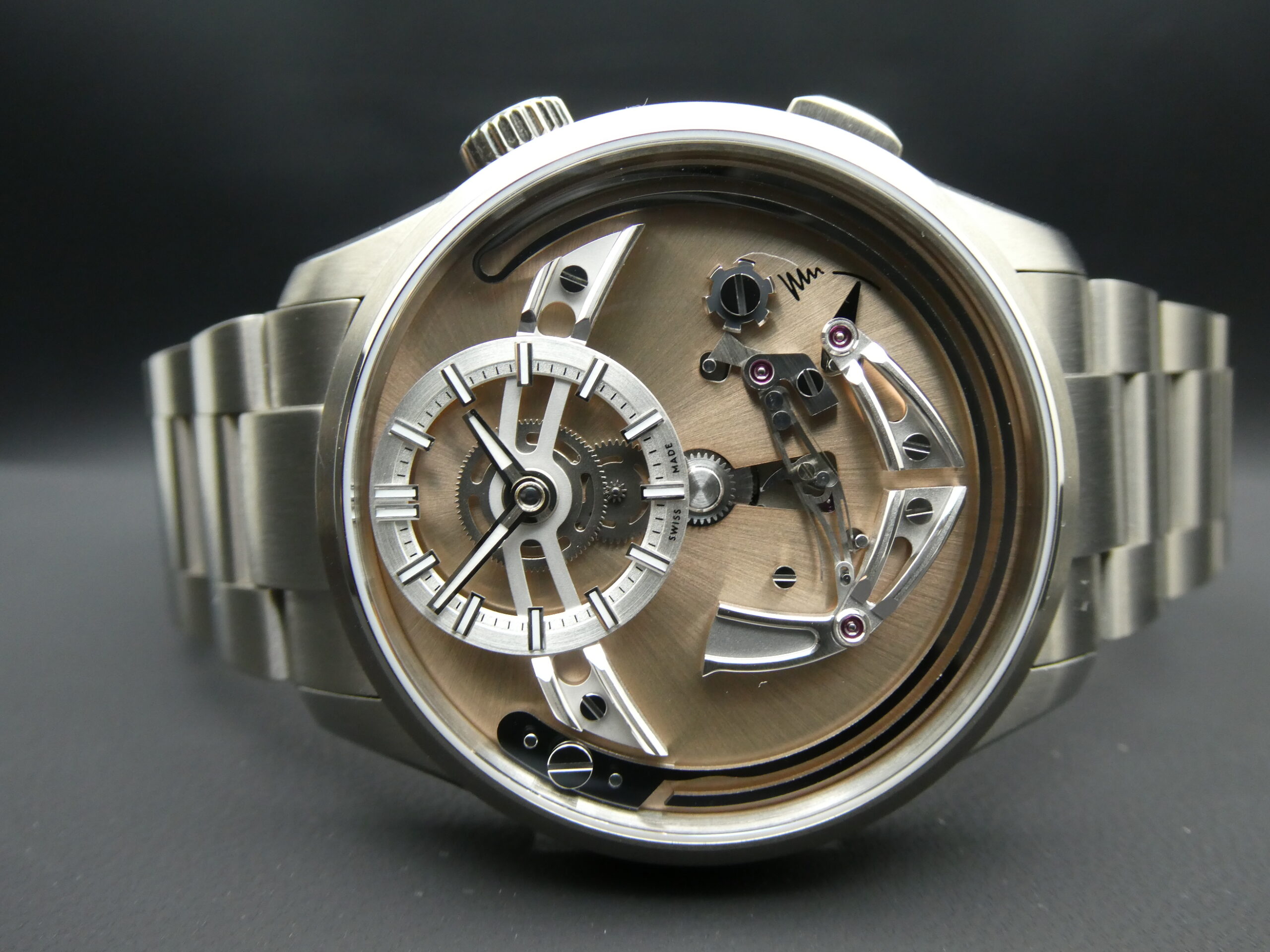 x SOLD x Christopher Ward C1 Bel Canto Rosa Titanium 41mm Automatic - Image 8