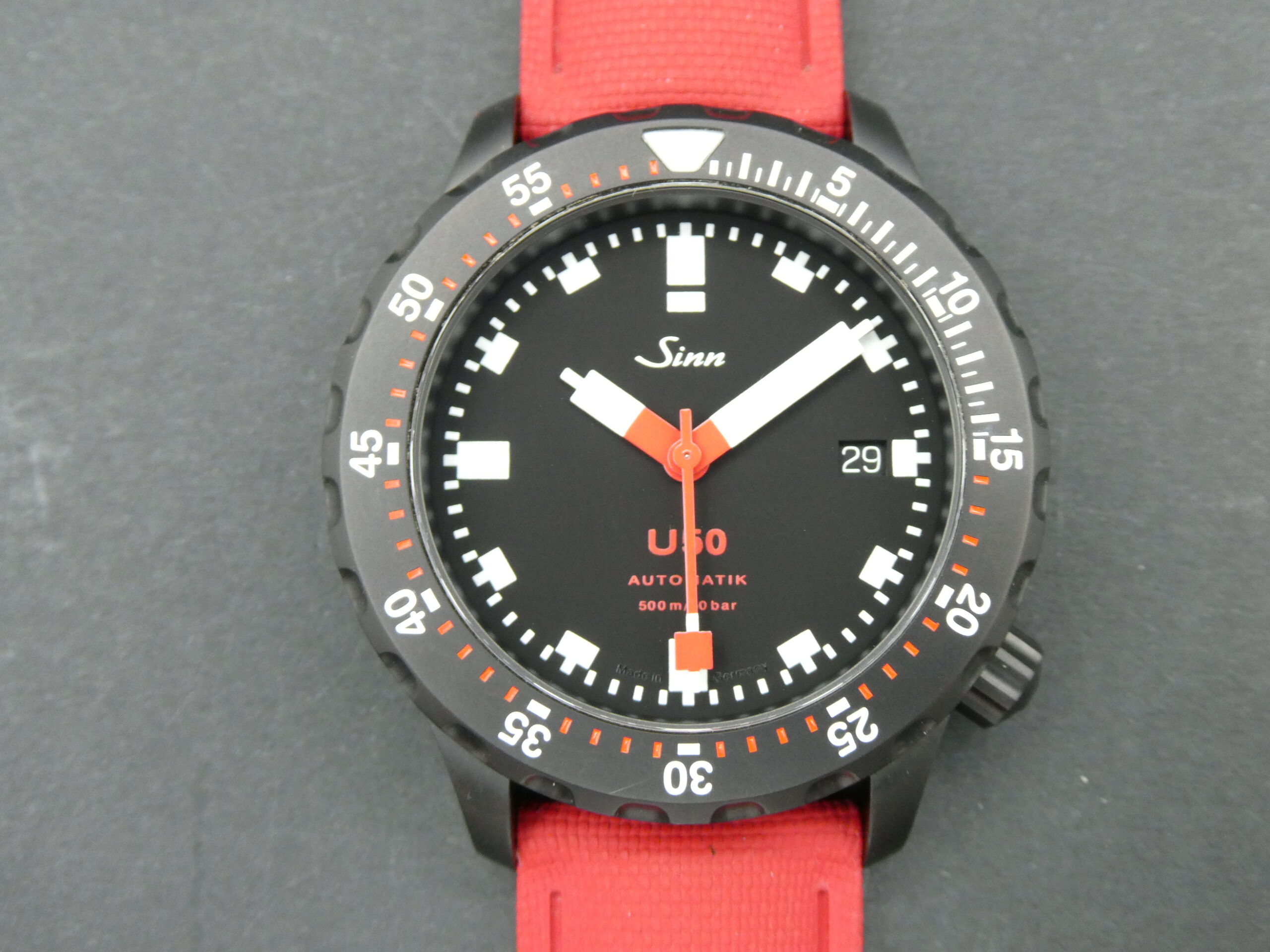 x SOLD x Sinn U50 S Black Automatic 1050 500m - Image 2