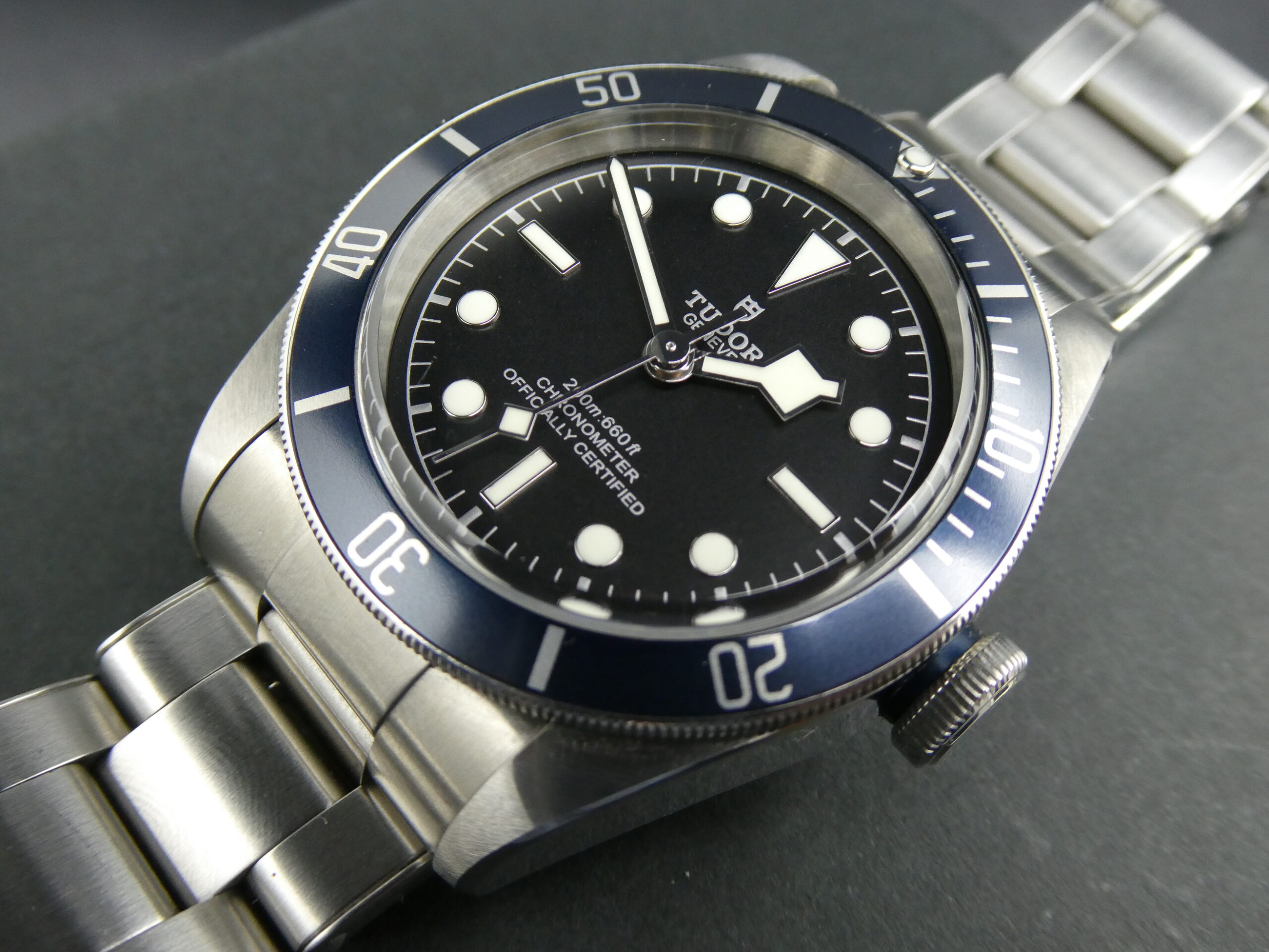 x SOLD x Tudor Black Bay Heritage Blue Bezel M79230 Automatic Chronometer - Image 6