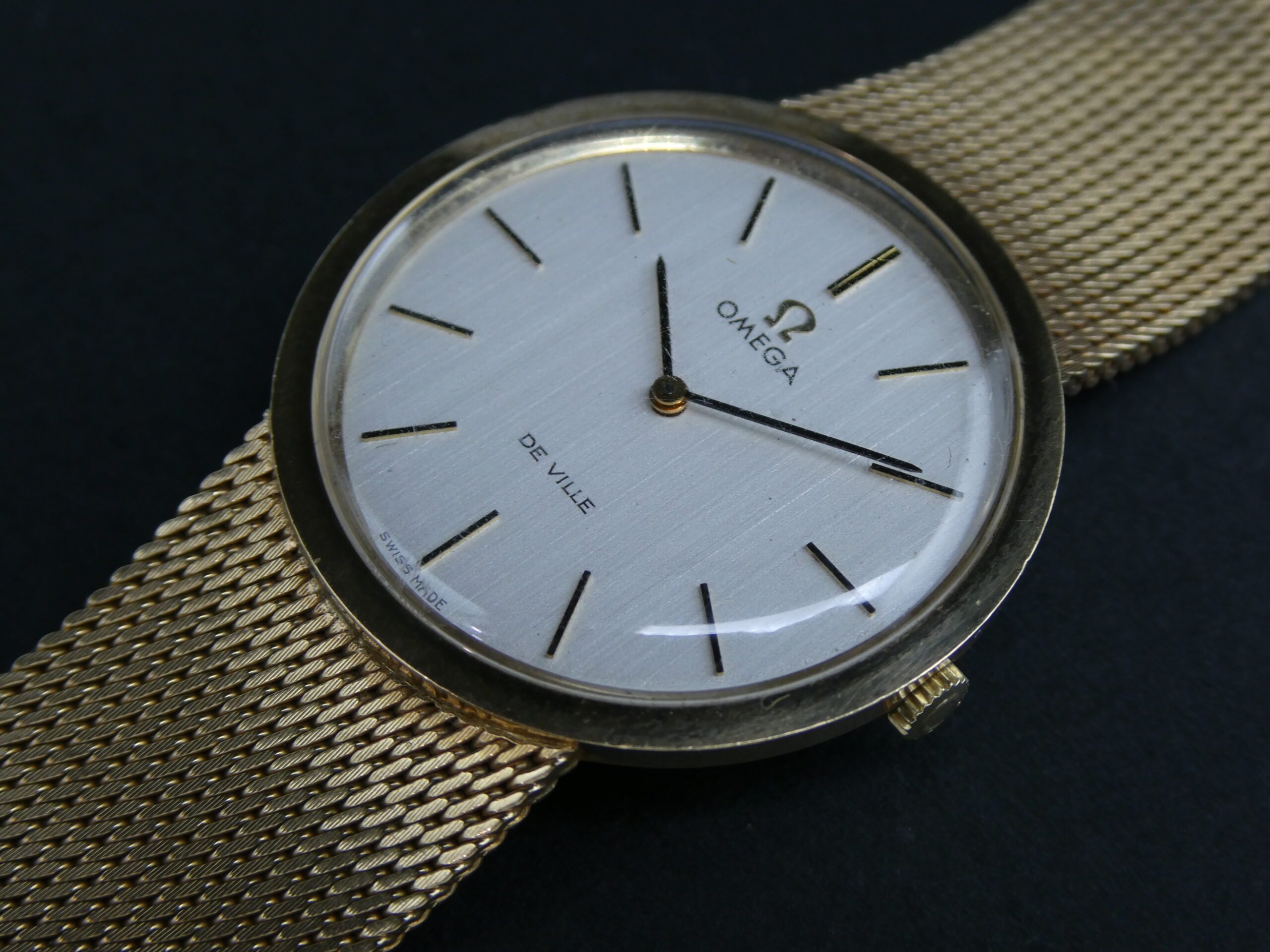 x SOLD x Omega DeVille 9ct Gold 3115494 Swiss mechanical - Vintage - Image 5