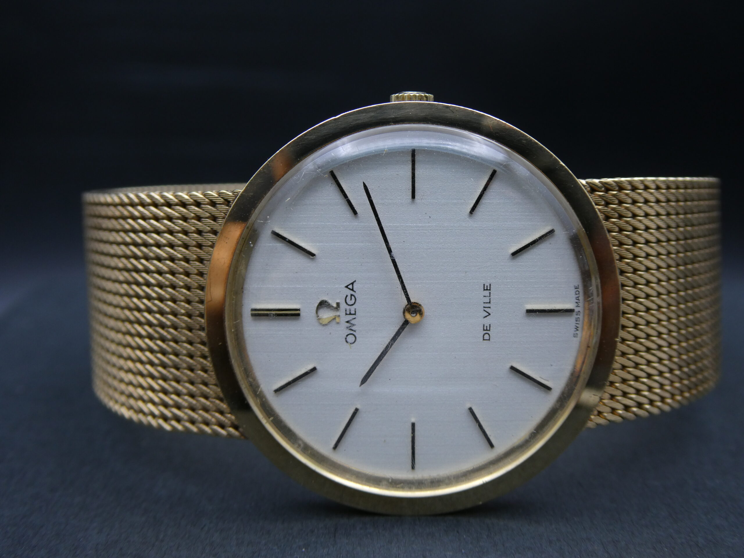x SOLD x Omega DeVille 9ct Gold 3115494 Swiss mechanical - Vintage - Image 6