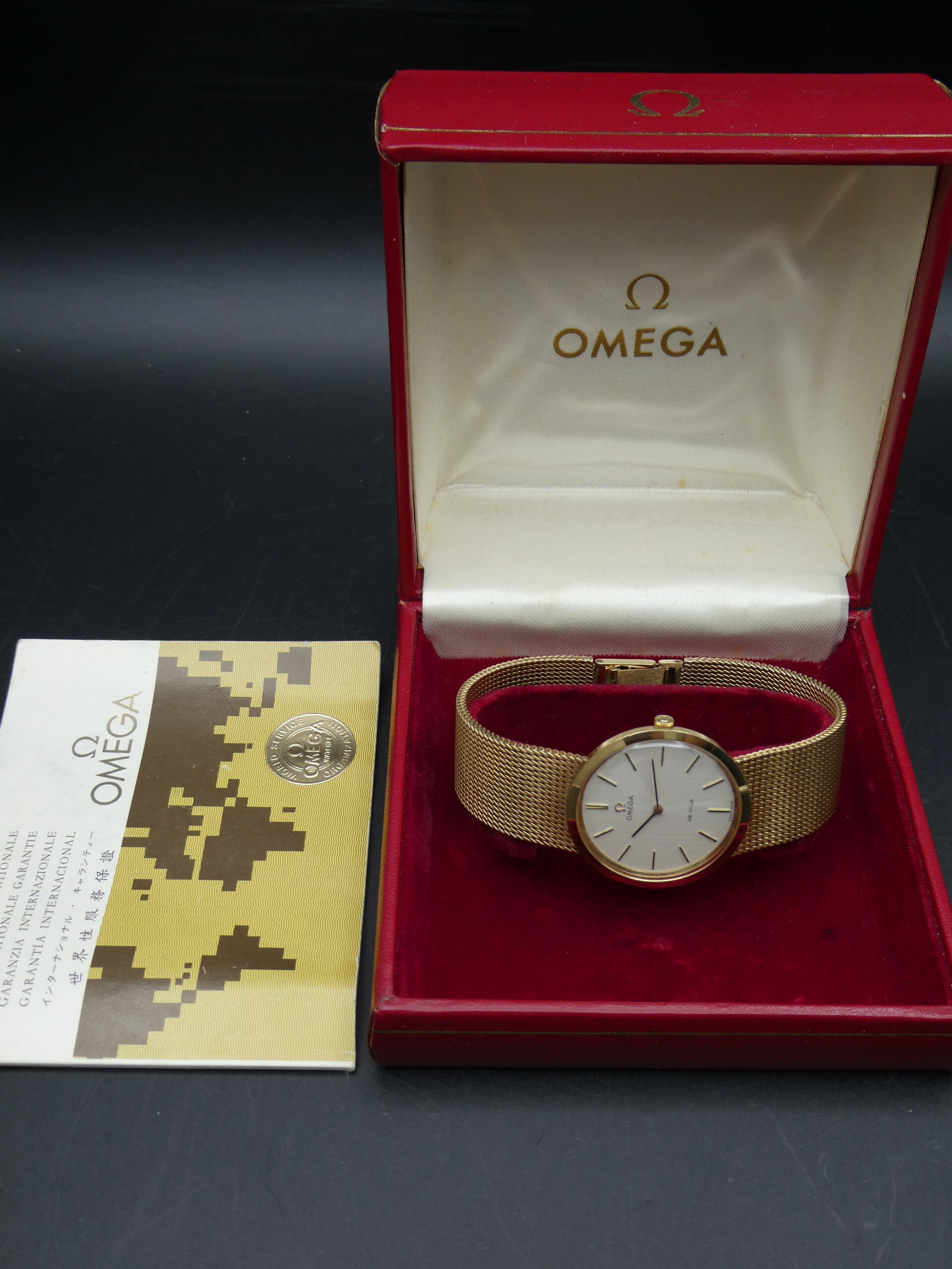 x SOLD x Omega DeVille 9ct Gold 3115494 Swiss mechanical - Vintage - Image 2