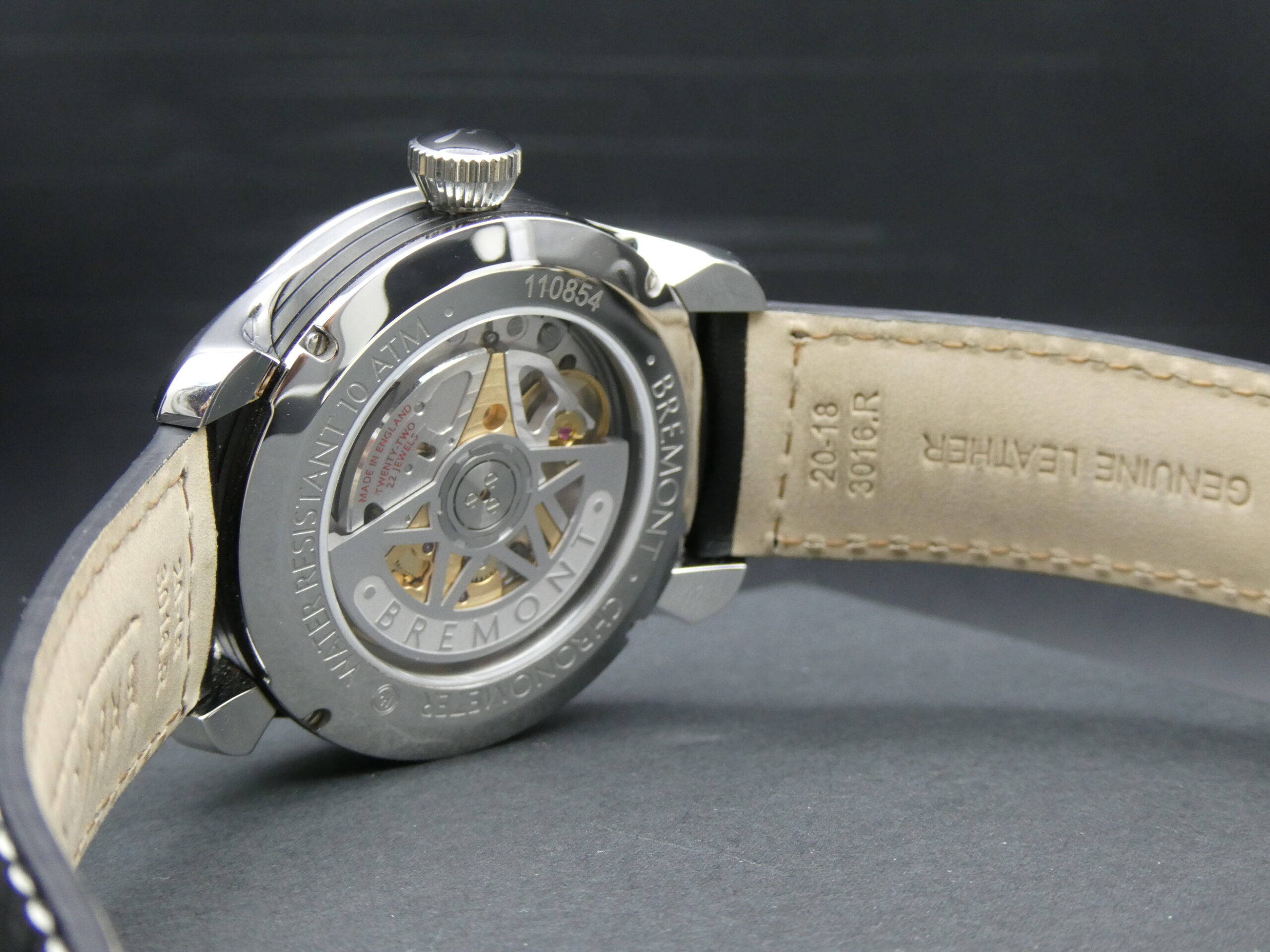 x SOLD x Bremont Fury Black Dial H1 Generation Automatic Power Reserve 40mm - Image 13
