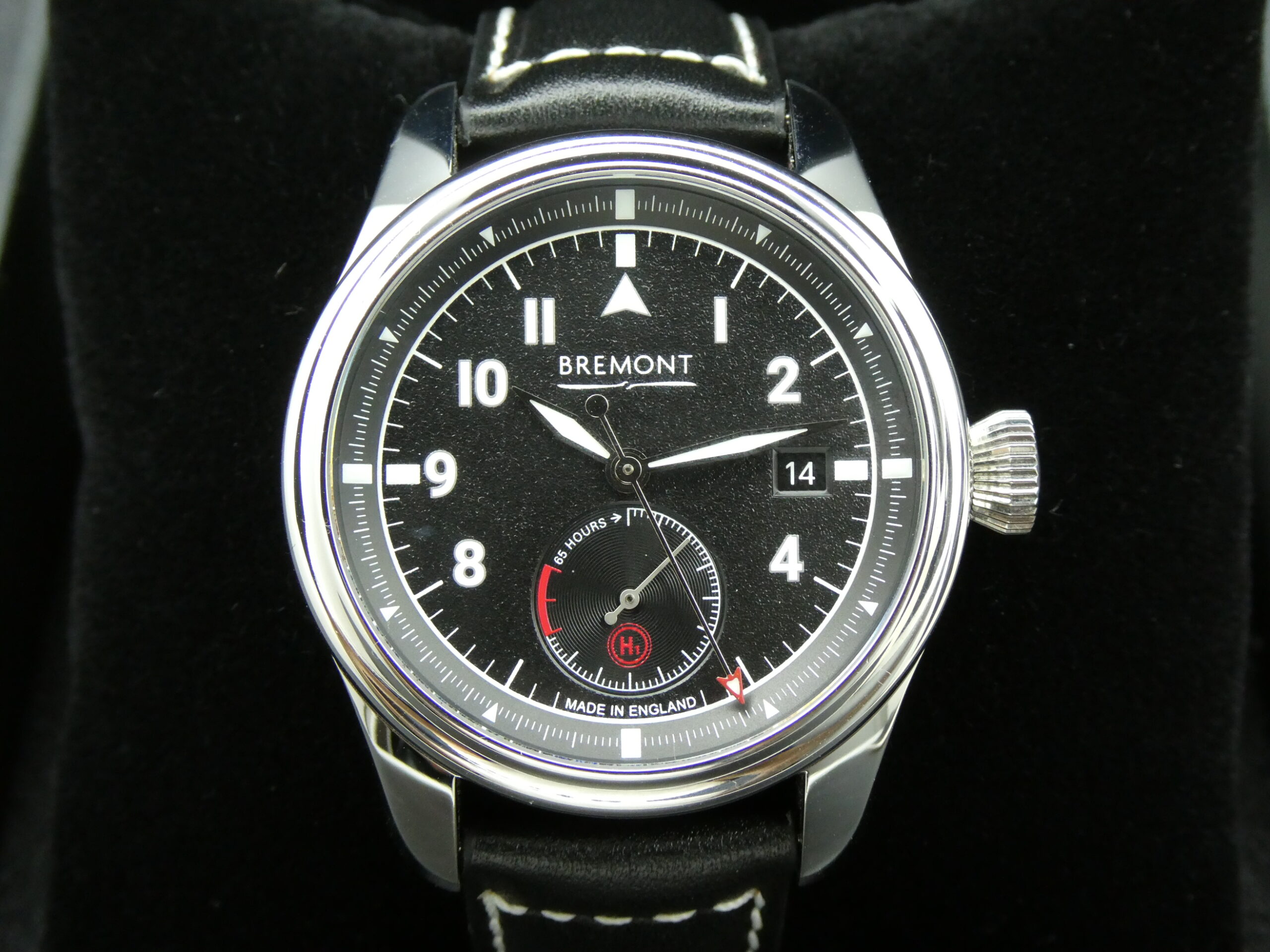 x SOLD x Bremont Fury Black Dial H1 Generation Automatic Power Reserve 40mm - Image 3