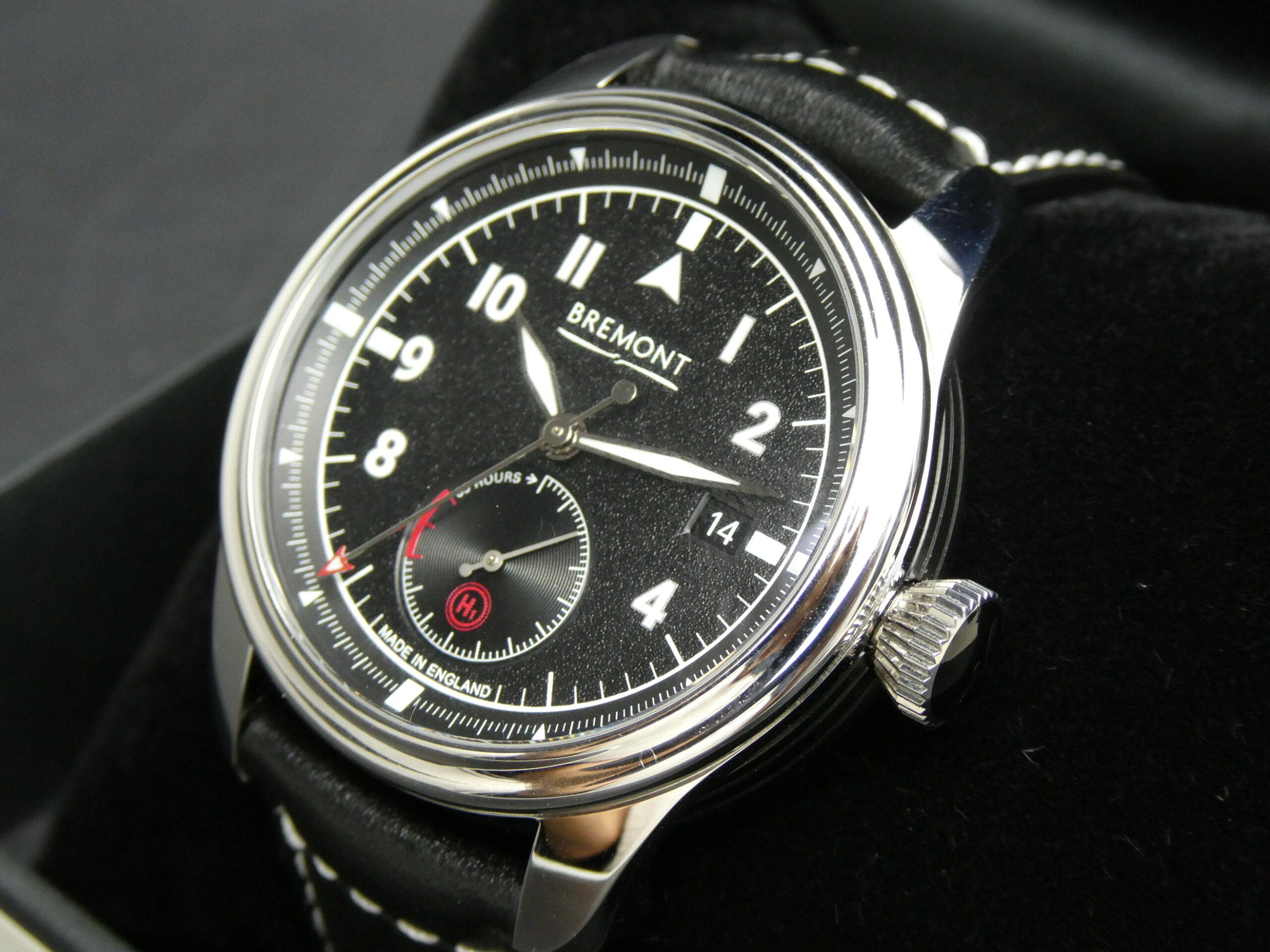 x SOLD x Bremont Fury Black Dial H1 Generation Automatic Power Reserve 40mm - Image 5