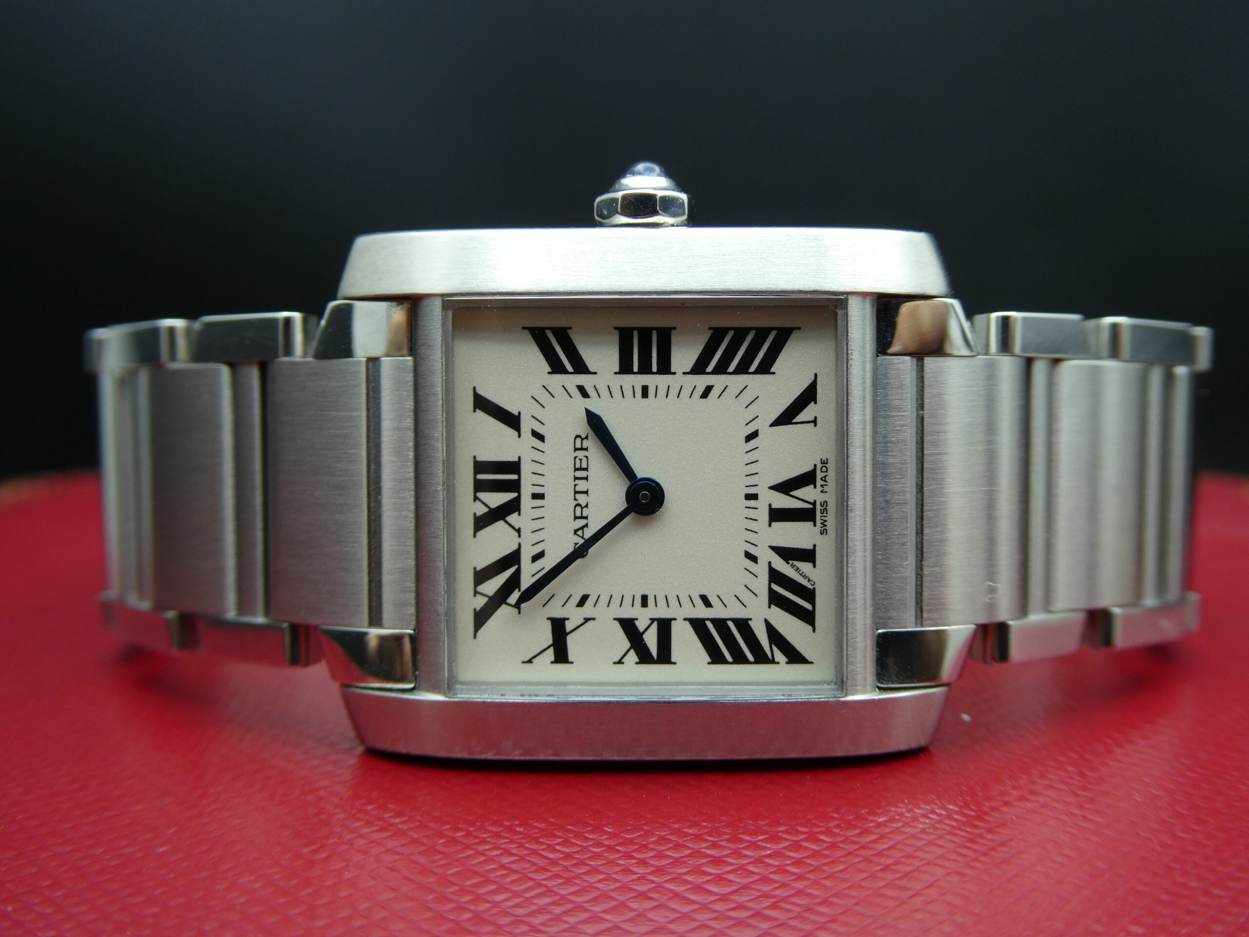 x SOLD x Cartier Tank Francaise Medium Quartz 25mm WSTA0005 3751 - Image 11